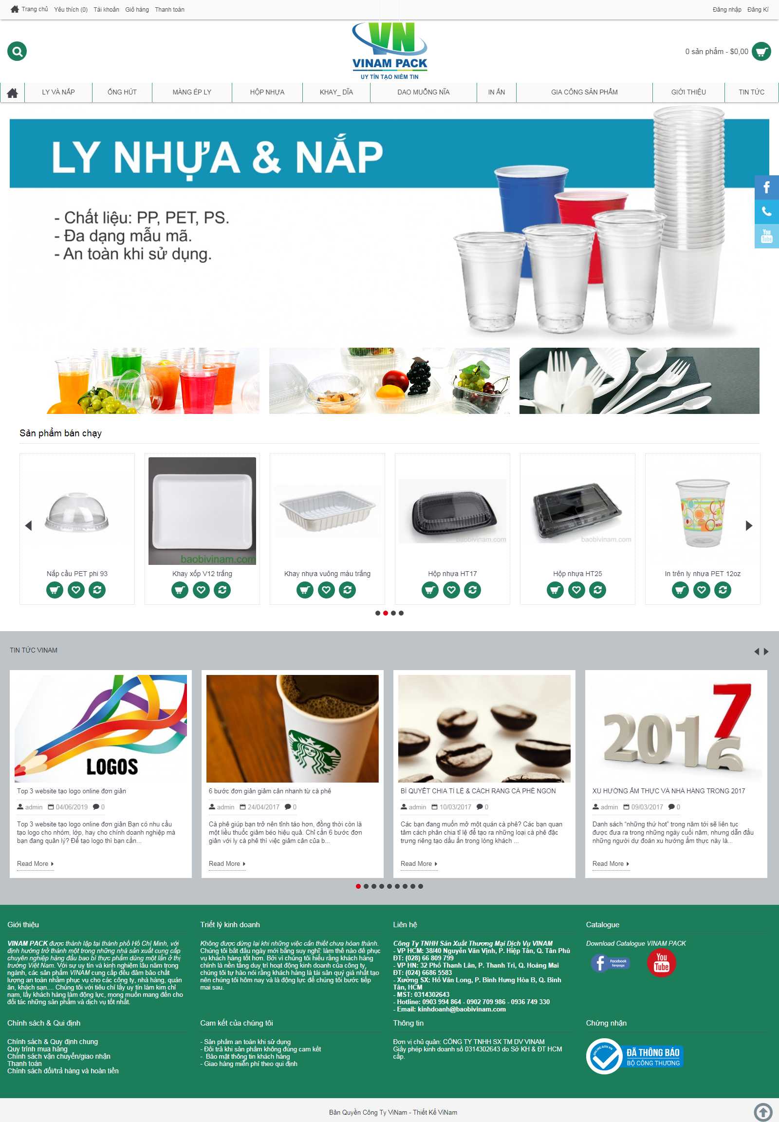 Thiết kế Web thừa thiên huế baobivinam.com