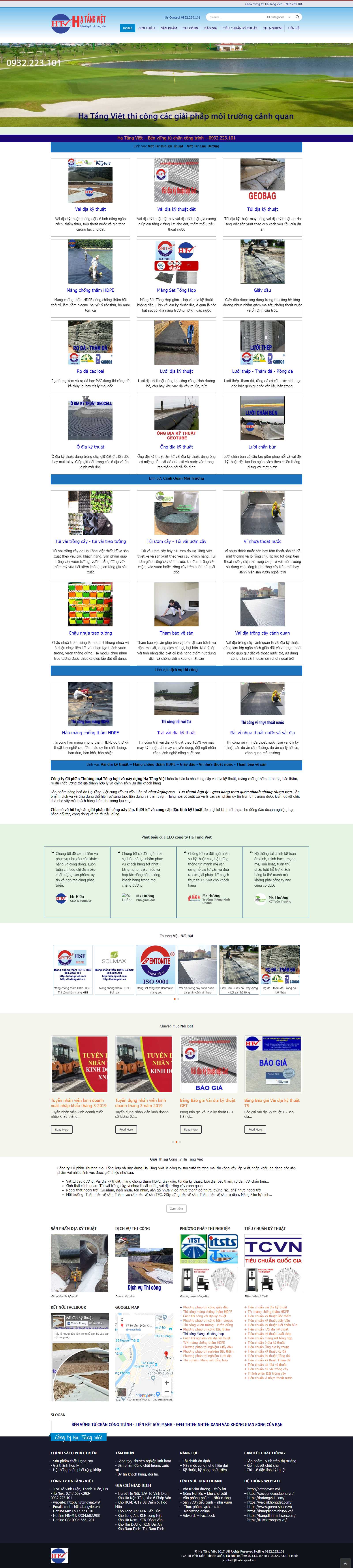 Thiết kế Web trà vinh hatangviet.com