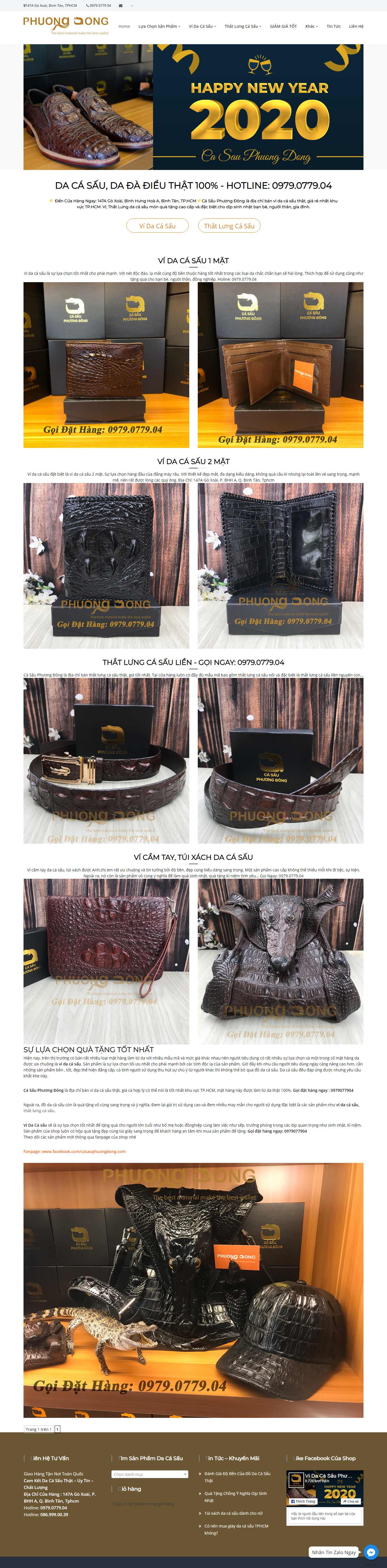 Thiết kế Web chuẩn seo giá rẻ casauphuongdong.com