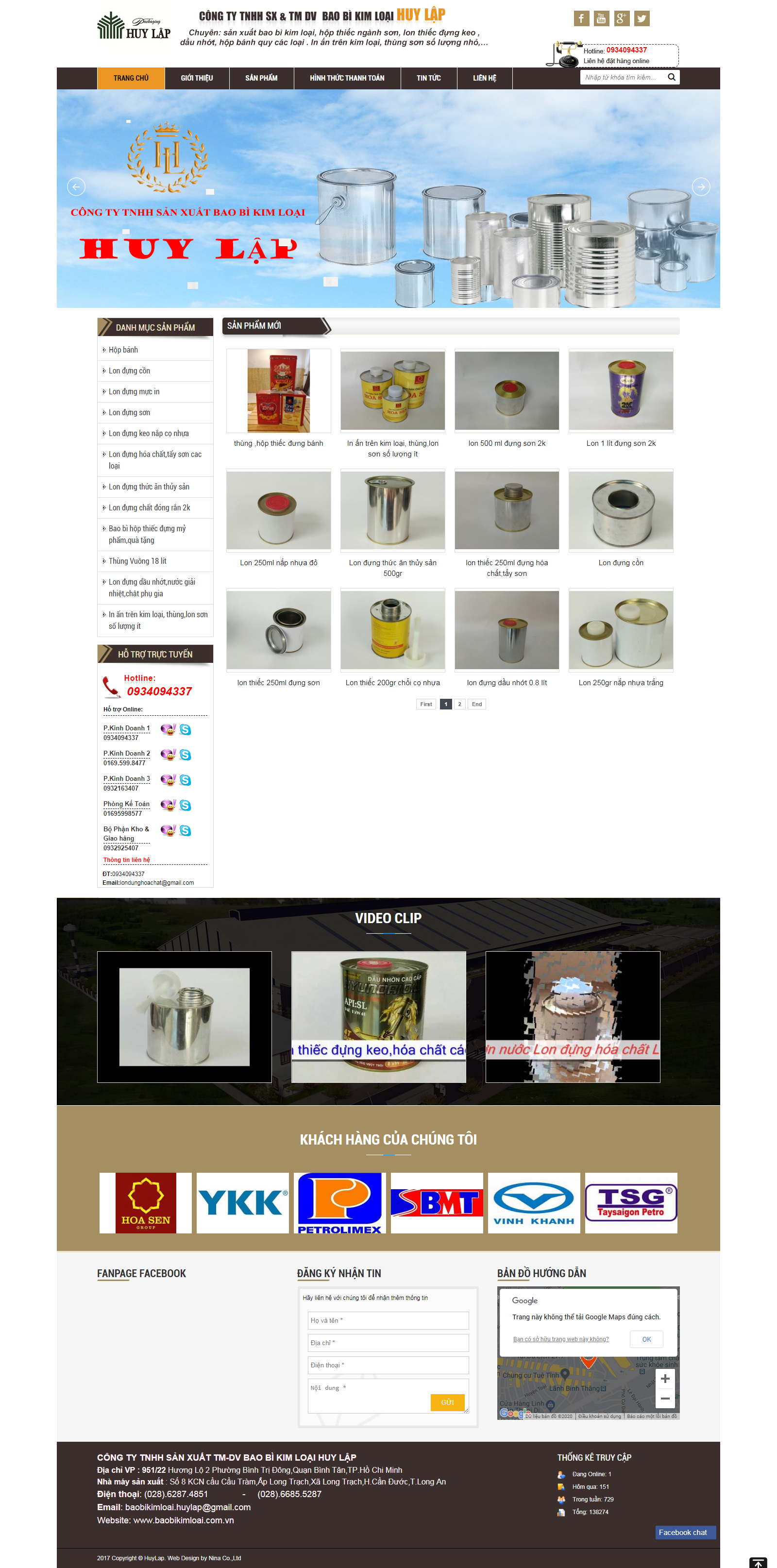 Thiết kế Web vĩnh long baobikimloai.com.vn