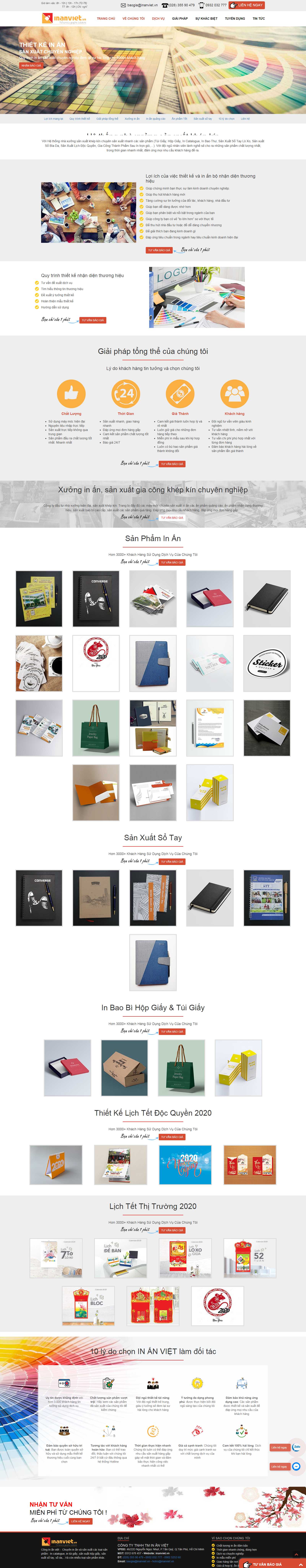 Thiết kế Web yên bái inanviet.vn