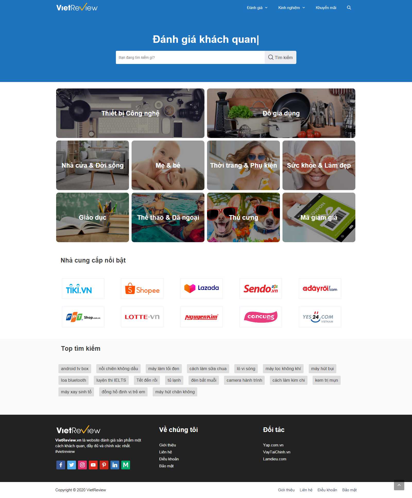 Thiết kế Web quận 4 vietreview.vn