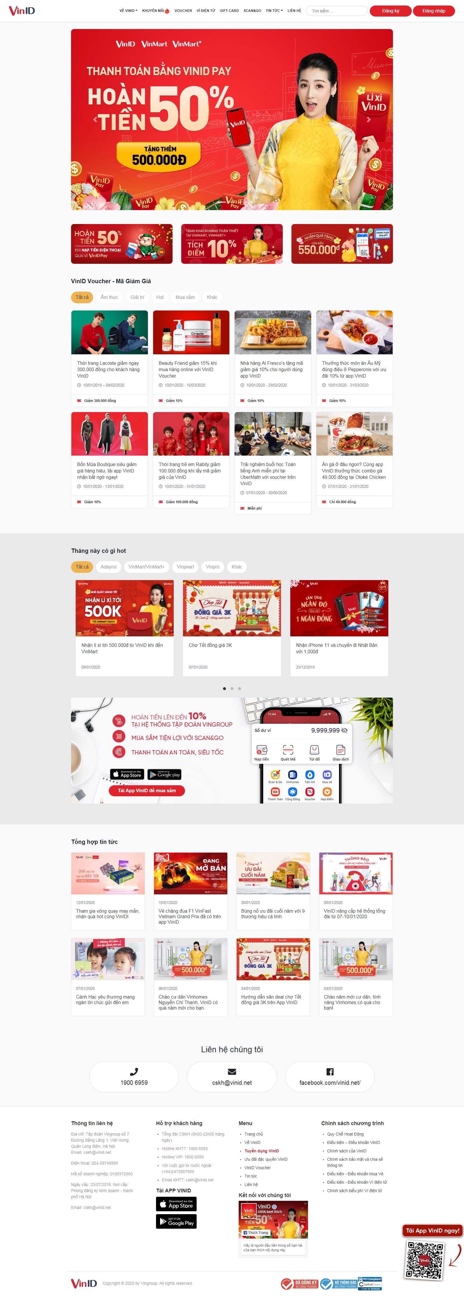 Thiết kế Web quận 5 vinid.net