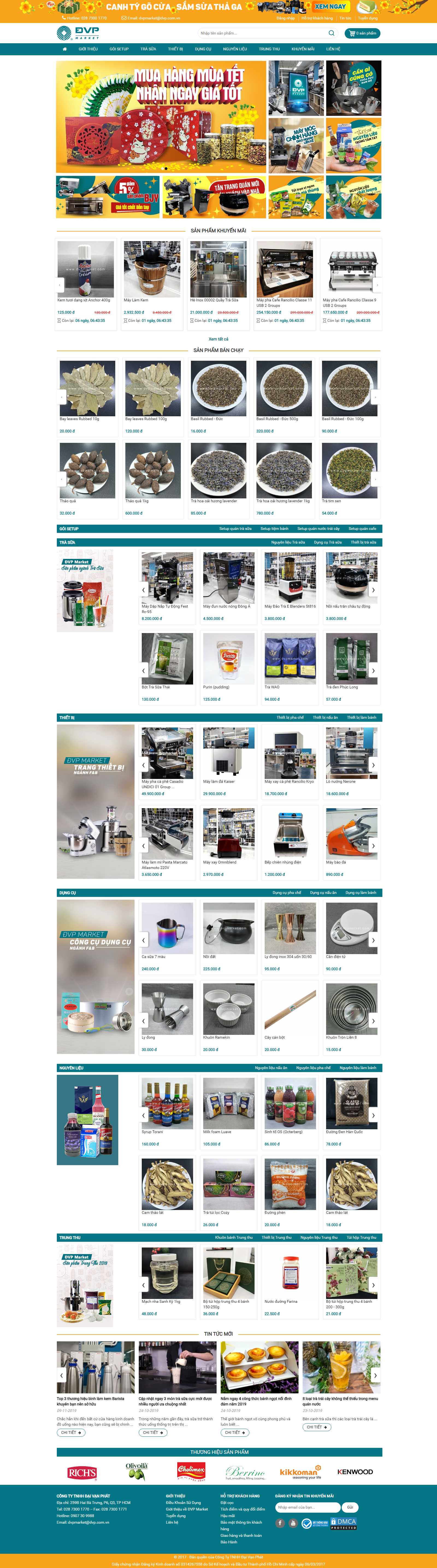 Thiết kế Web quận 9 dvpmarket.com