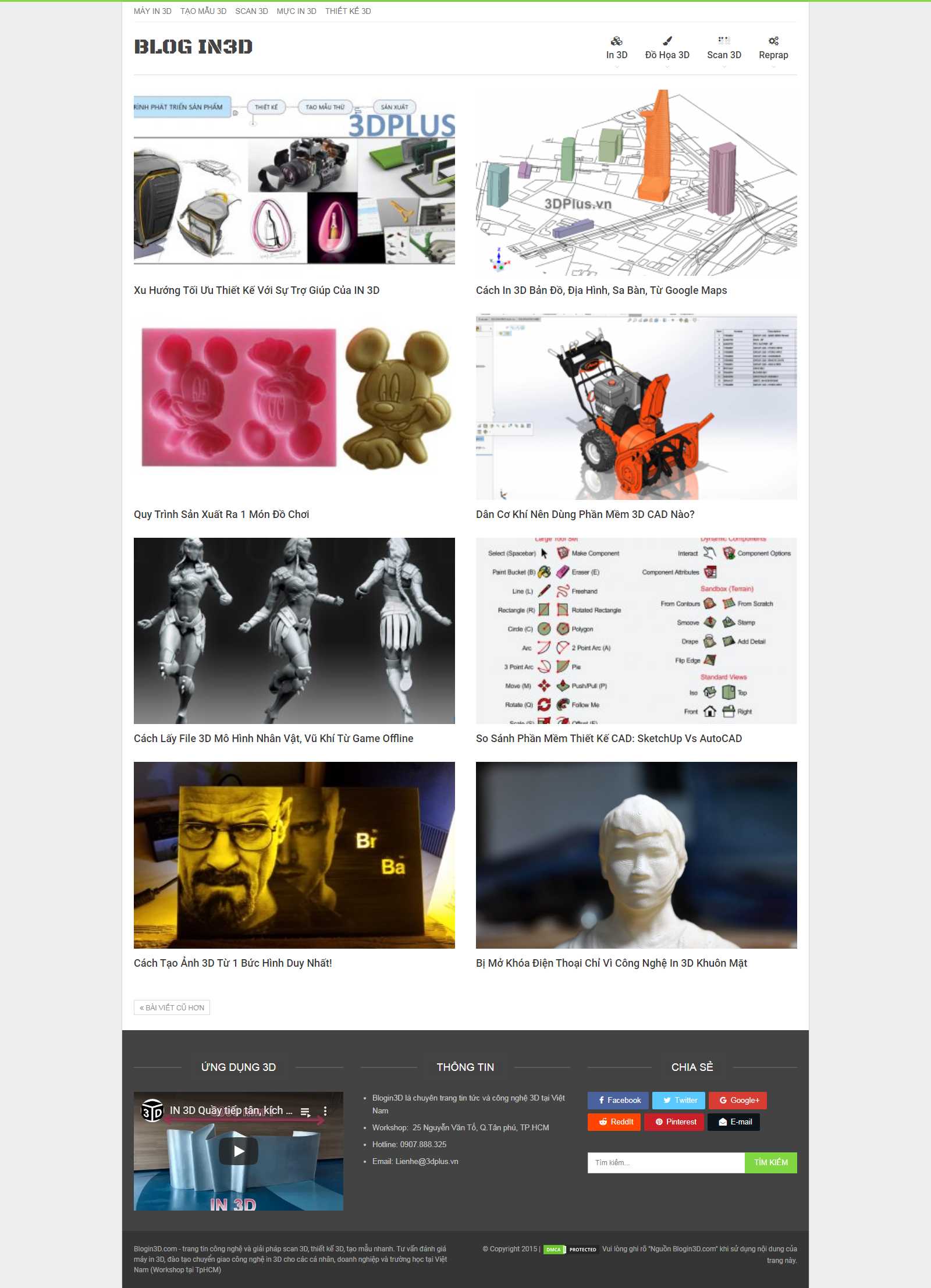 Thiết kế Web quận 9 blogin3d.com