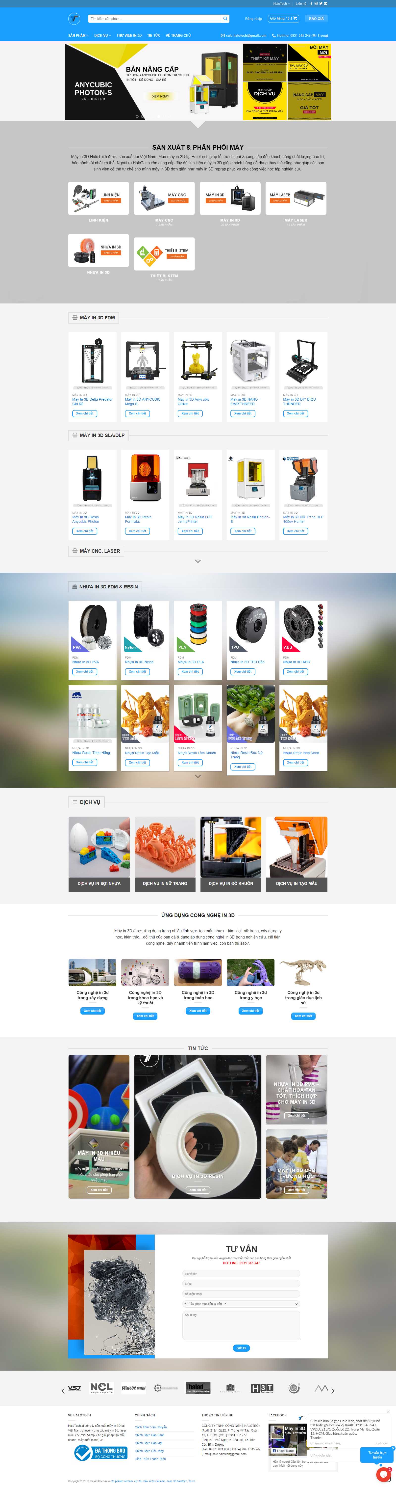 Thiết kế Web quận 11 mayin3d.com.vn