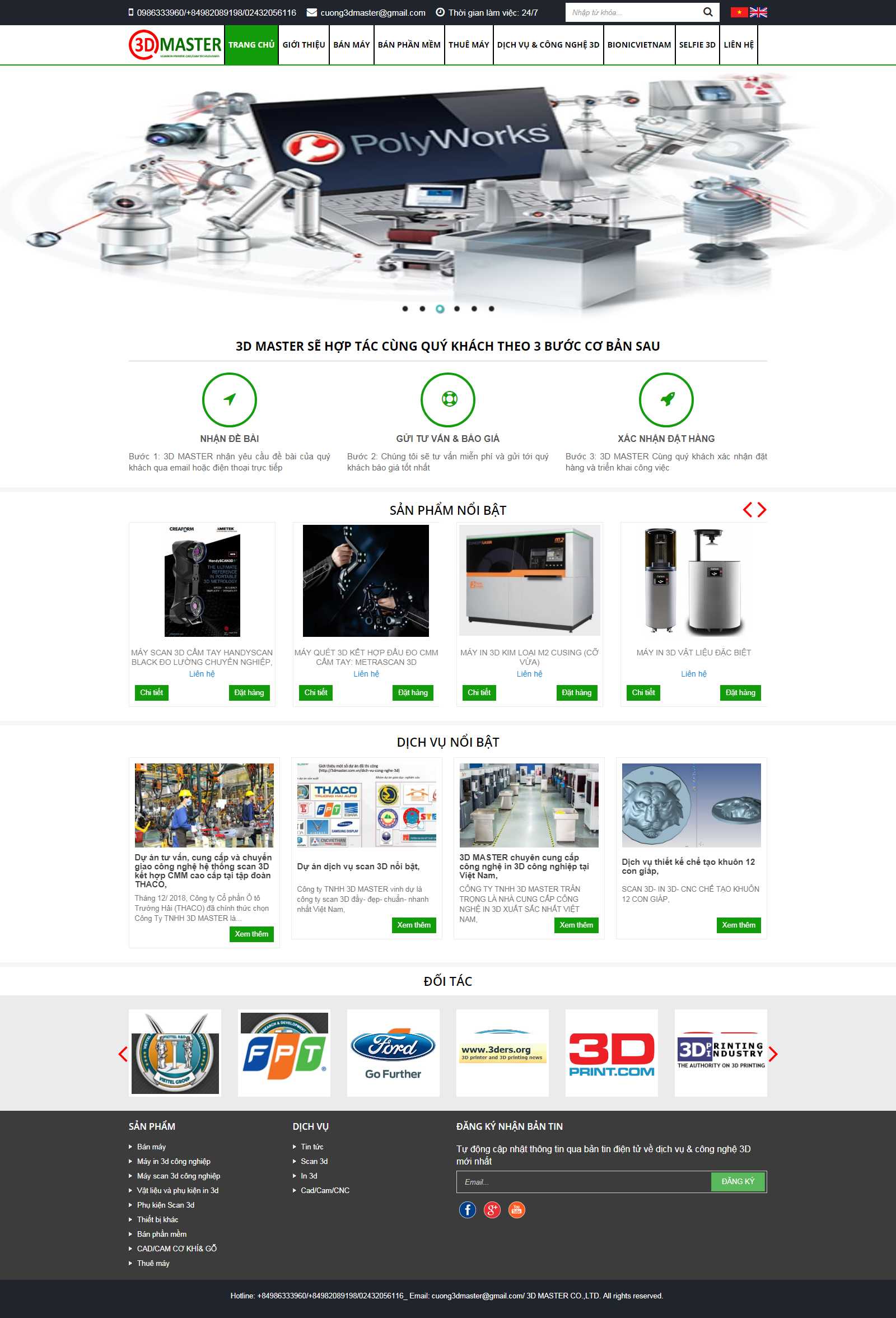 Thiết kế Web quận 12 3dmaster.com.vn