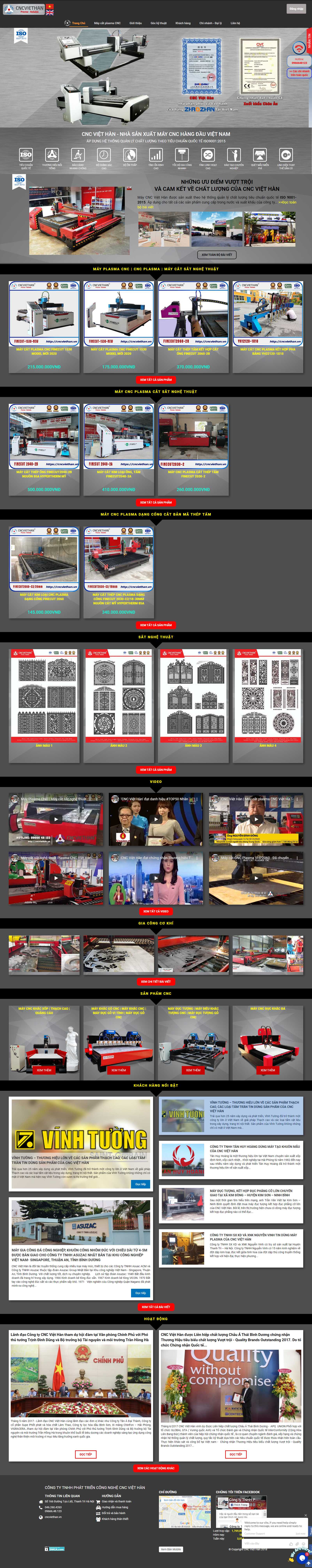 Thiết kế Web quận bình tân maycatcncplasma.com