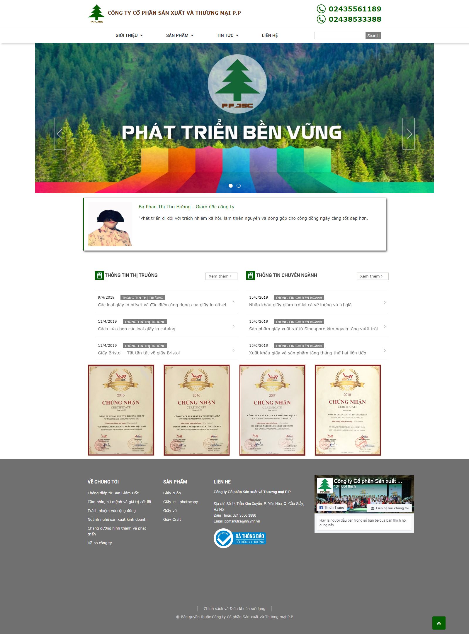 Thiết kế Web quận bình tân pppaper.com.vn