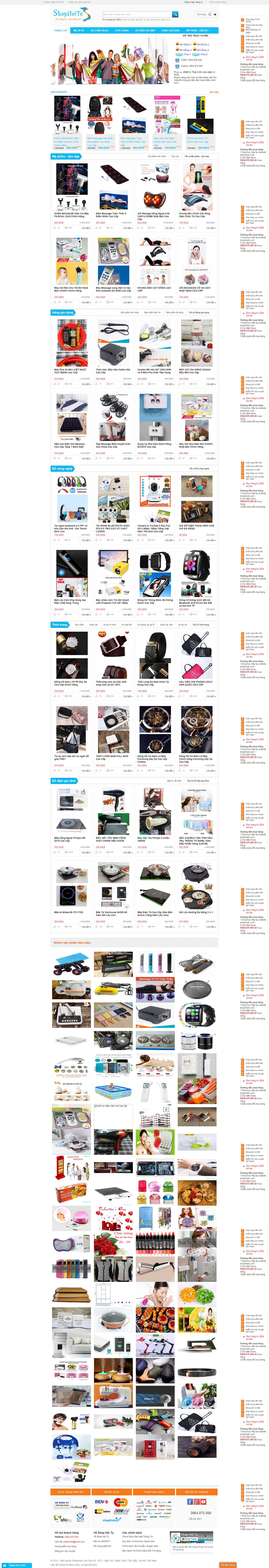 Thiết kế Web quận phú nhuận shophoitu.com