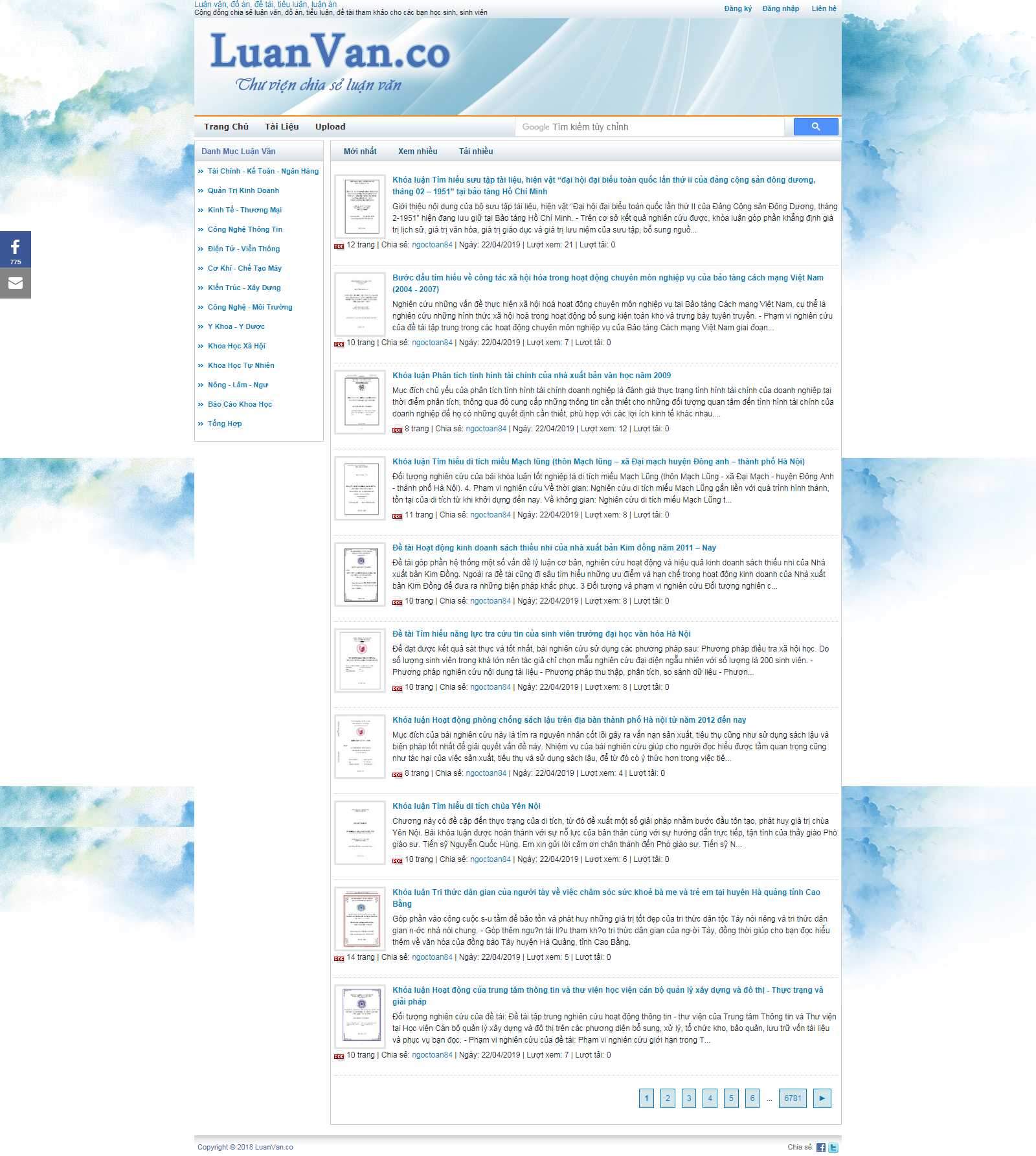 Thiết kế Web quận phú nhuận luanvan.co