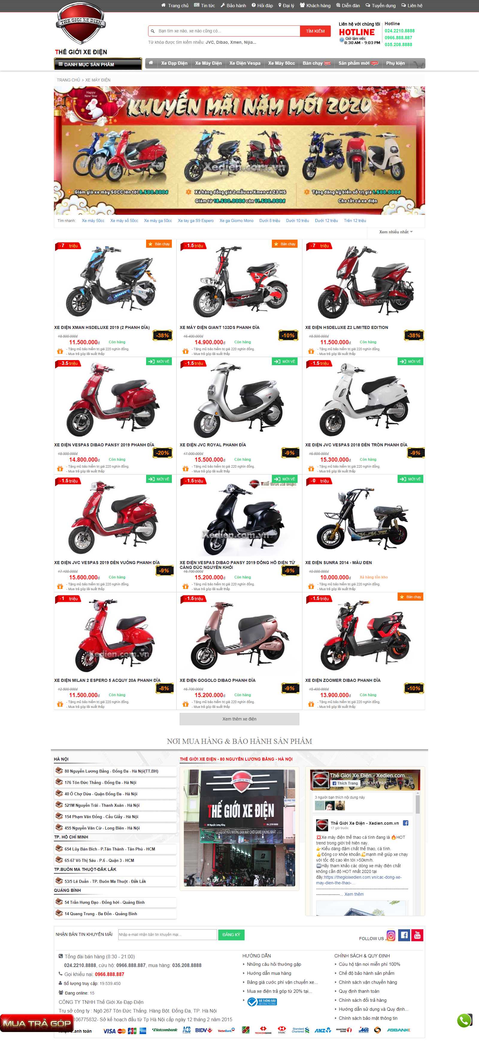 Thiết kế Web huyện bình chánh thegioixedien.com.vn