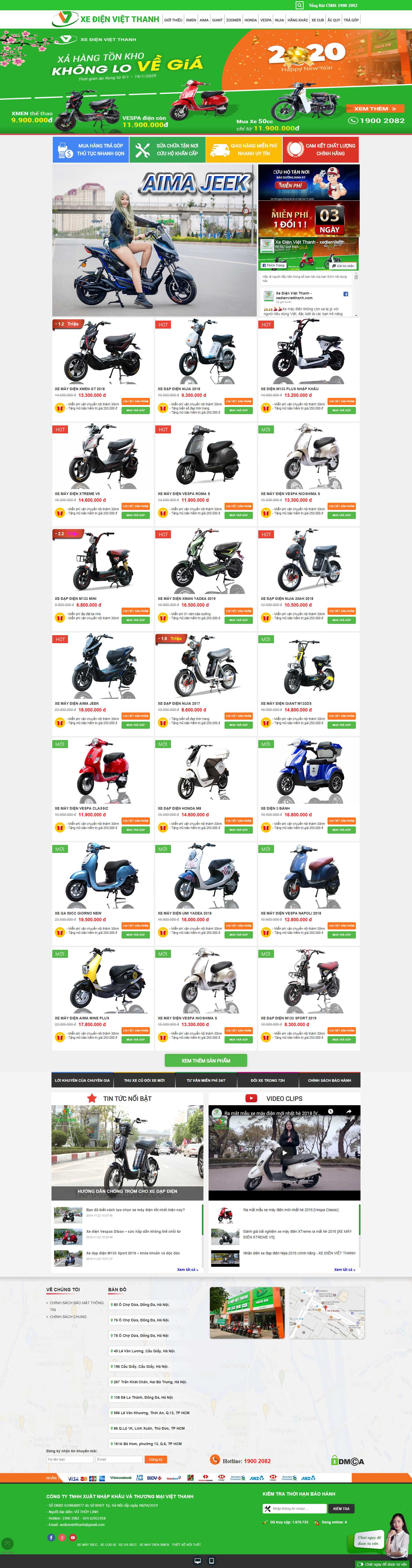 Thiết kế Web huyện cần giờ tapdoanxedien.com