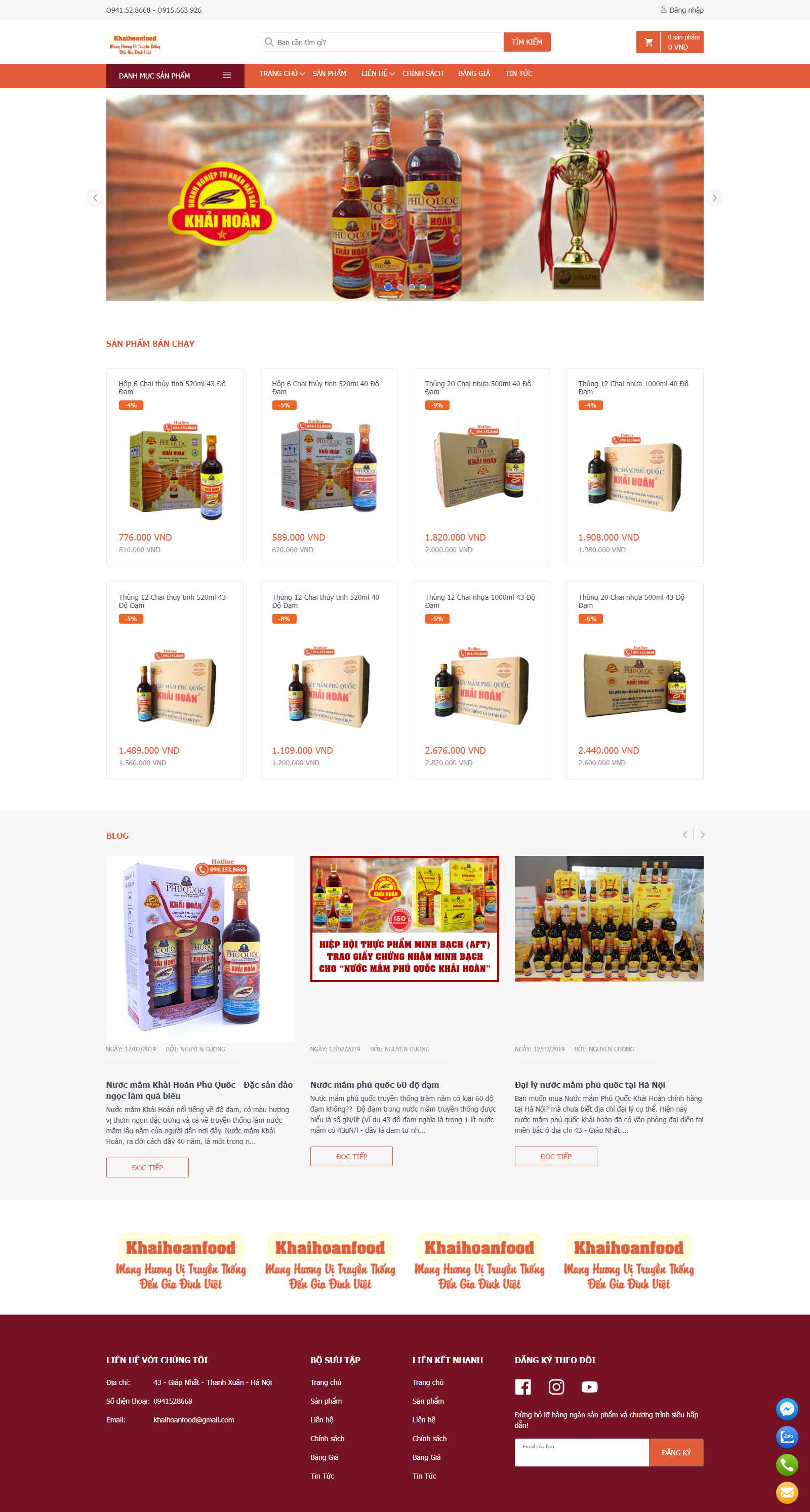 Thiết kế Web nhanh mampq.com