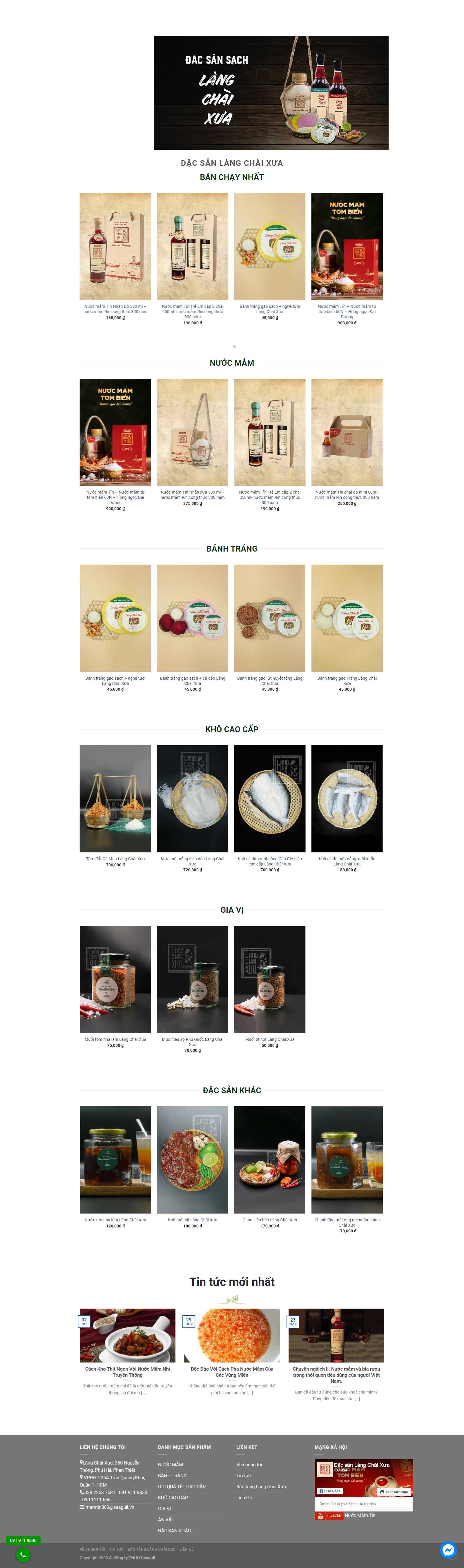 Thiết kế Web đẹp nhất langchaixua.com