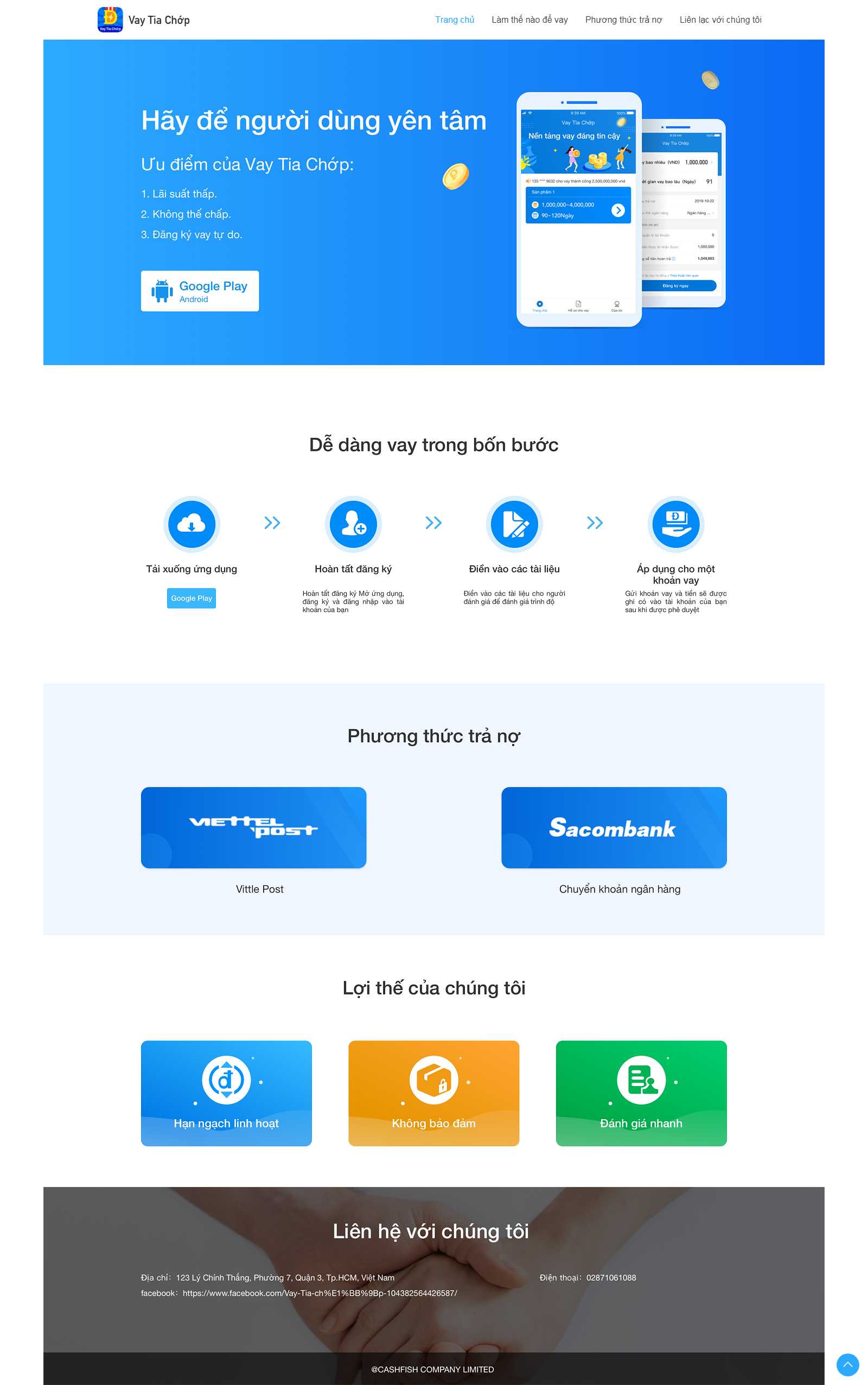 Thiết kế Web 500k h5.first-vay.com