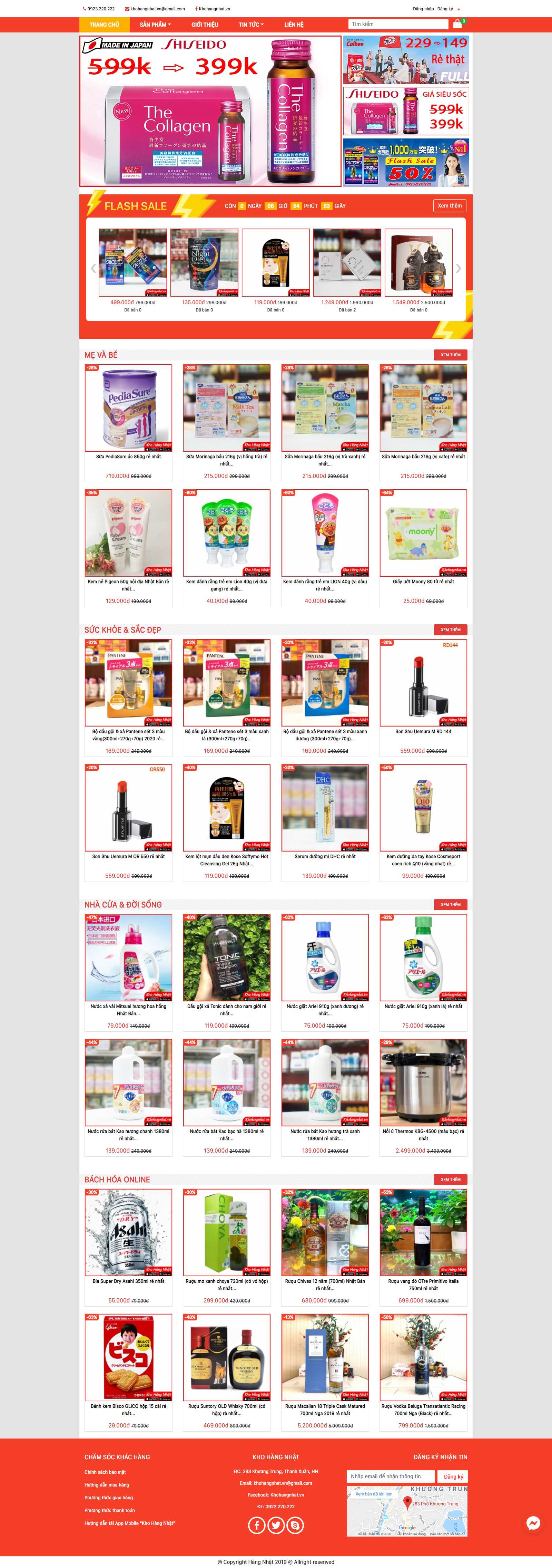 Thiết kế Web việt nam khohangnhat.vn