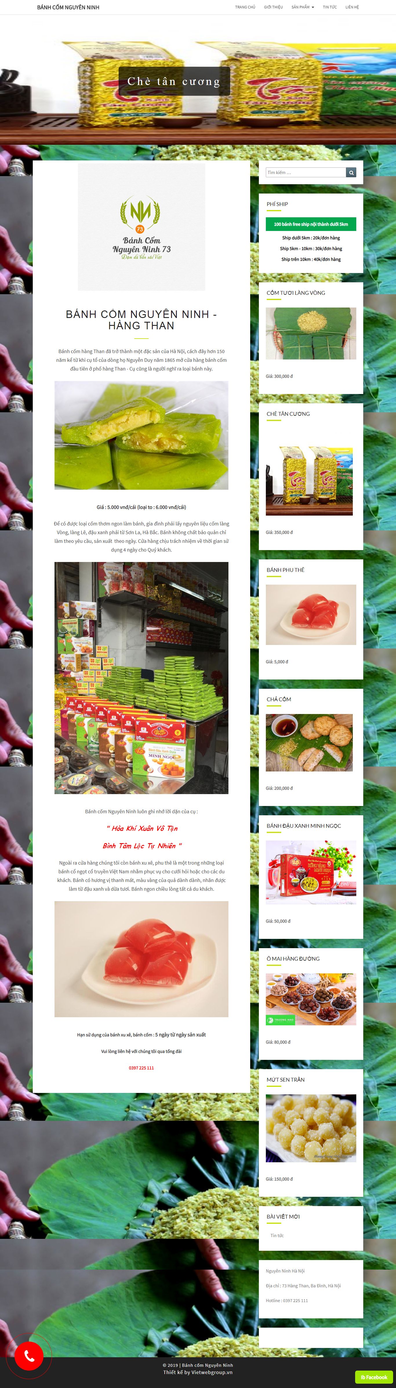 Thiết kế Web mới nguyenninhhanoi.com