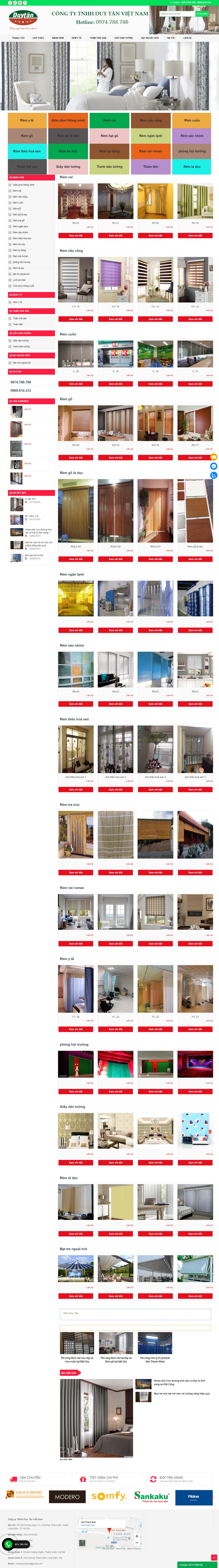 Thiết kế Web mới remduytan.com