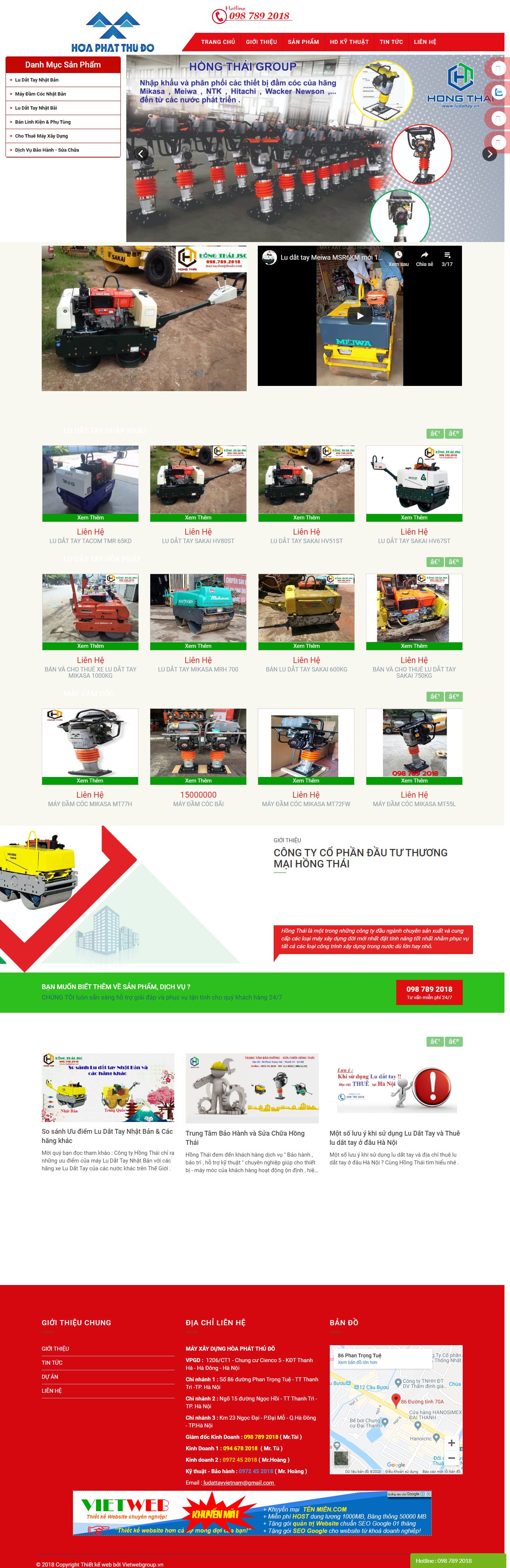 Thiết kế Web mới ludattay.vn