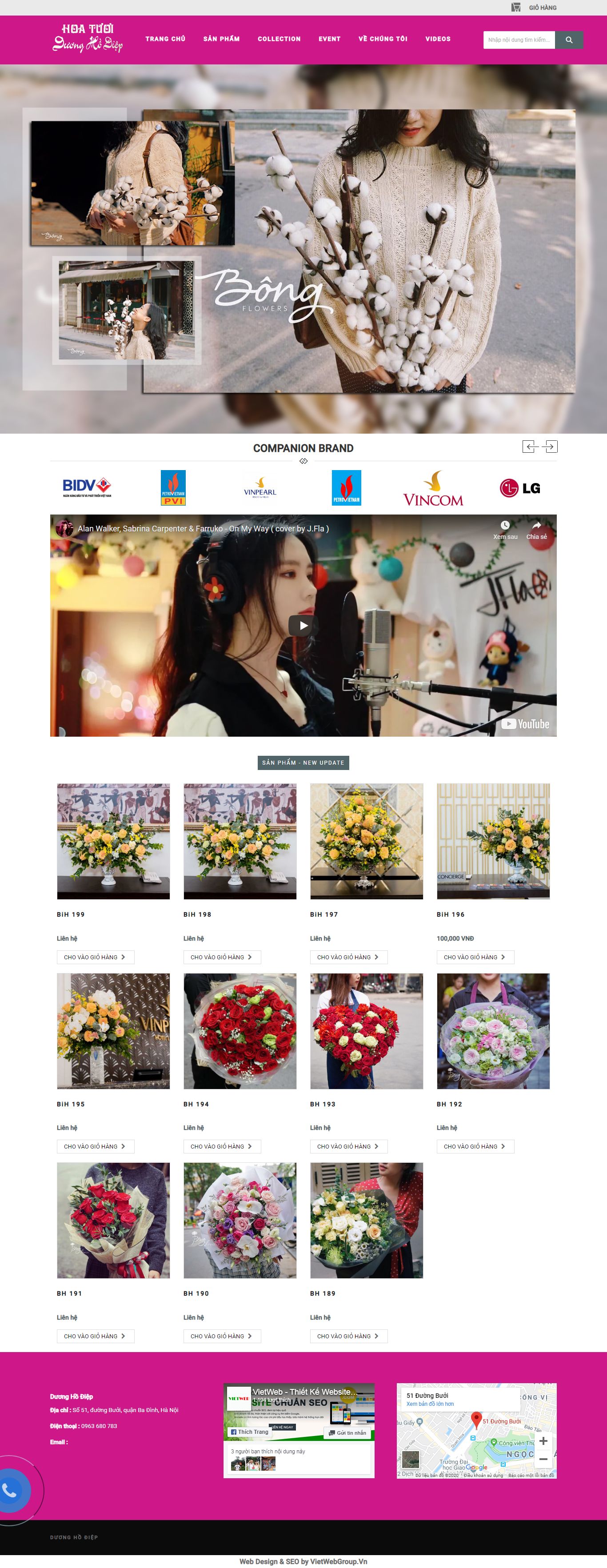 Thiết kế Web mới duonghodiep.com