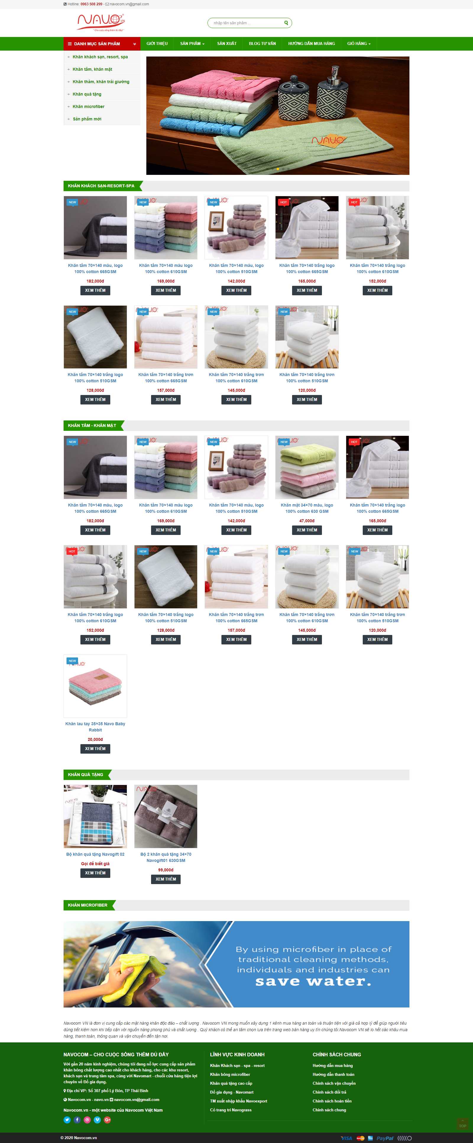 Thiết kế Web độc đáo navocom.vn