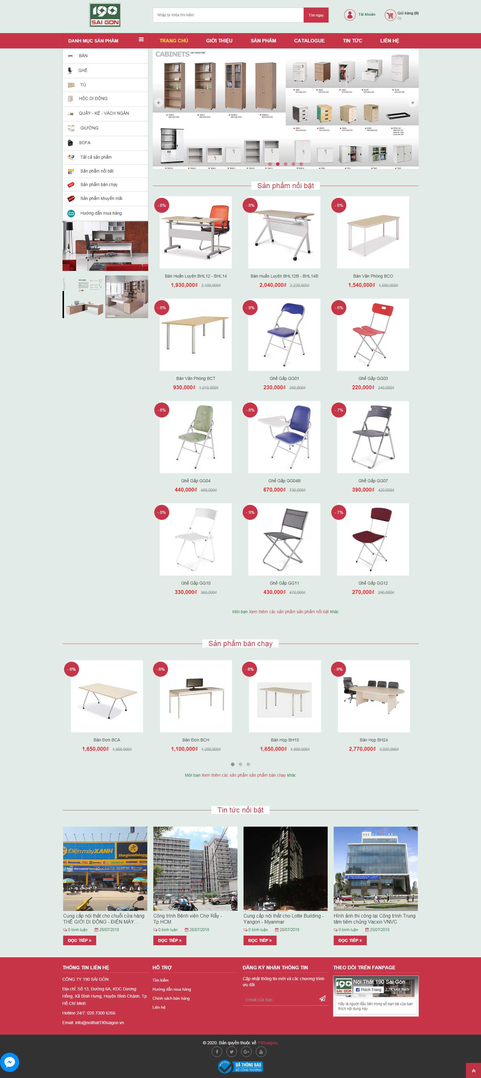 Thiết kế Web ưu việt 190saigon.com