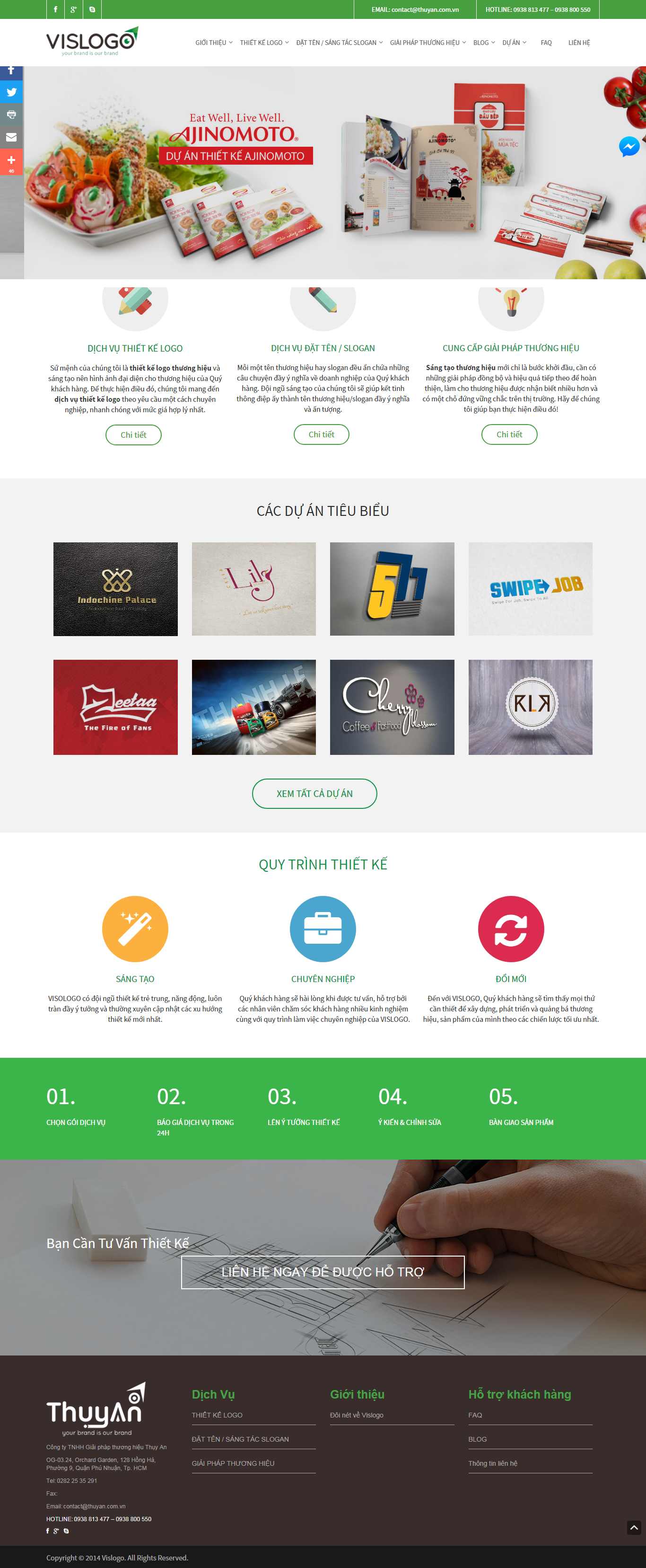 Thiết kế Web logo vislogo.com.vn