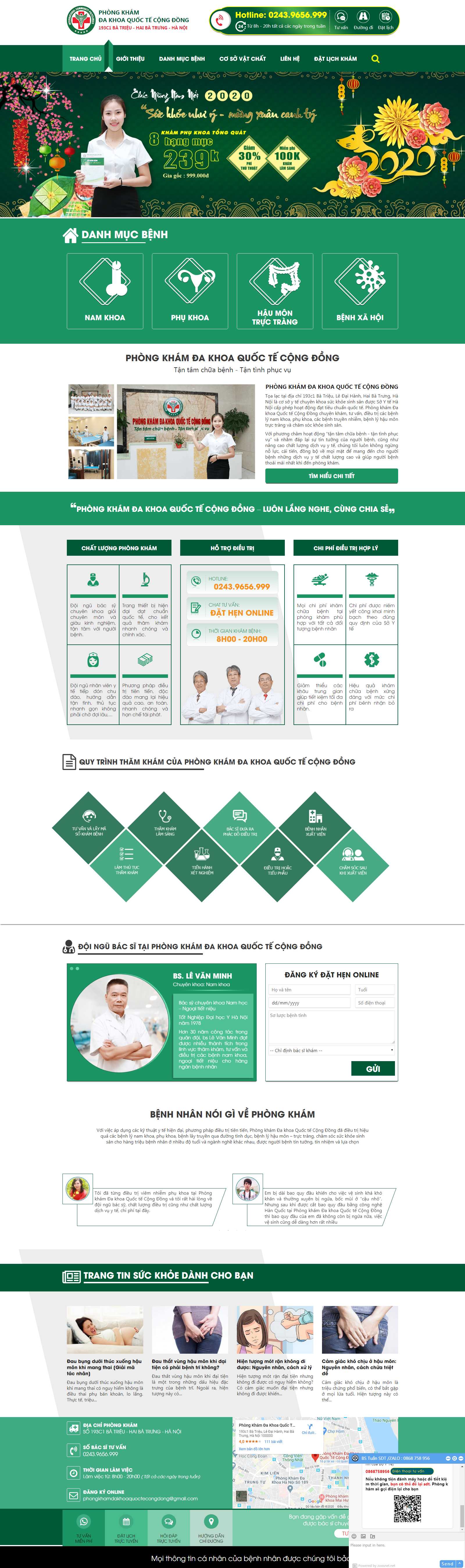 Thiết kế Web seo cộng hưởng dakhoacongdong.com