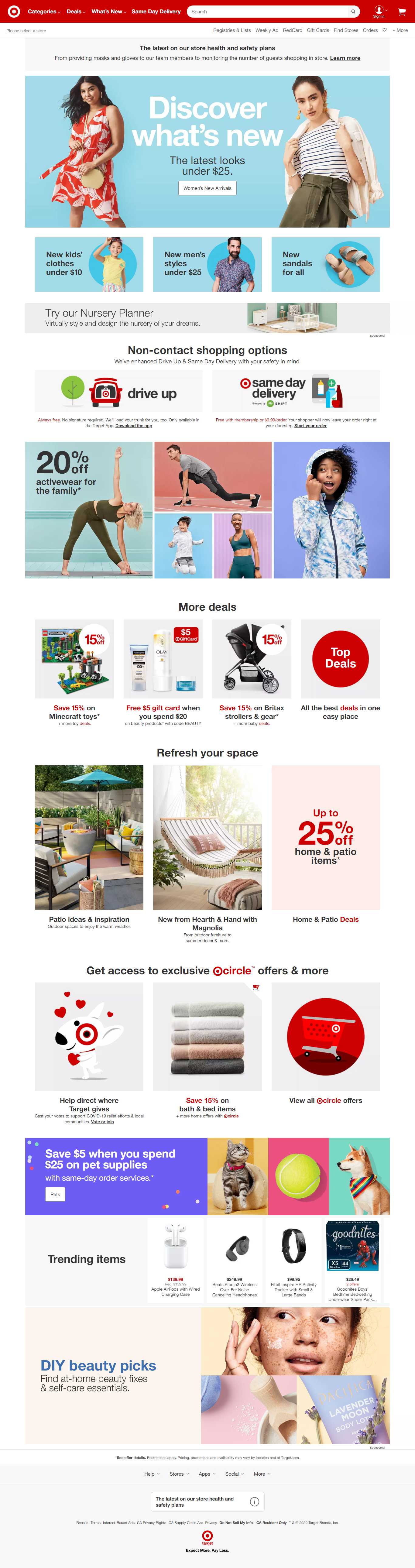 Thiết kế Web tao bao target.com