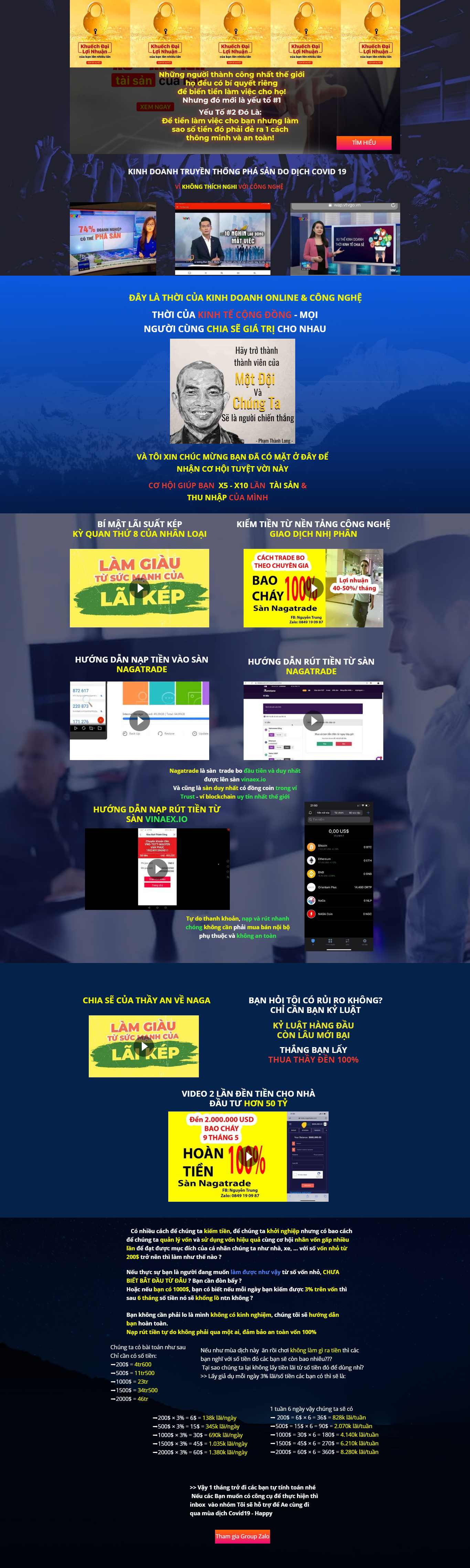 Thiết kế Web tài chính daututhongminh.biz