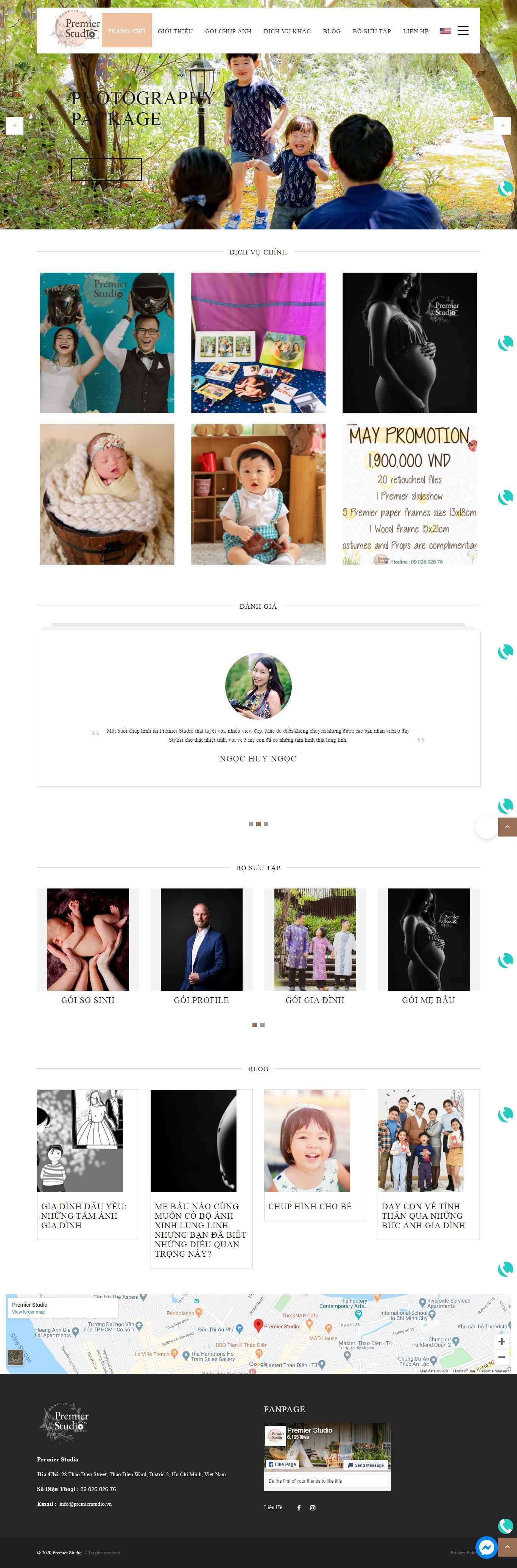 Thiết kế Web chuyên nghiệp tại tphcm premierstudio.vn