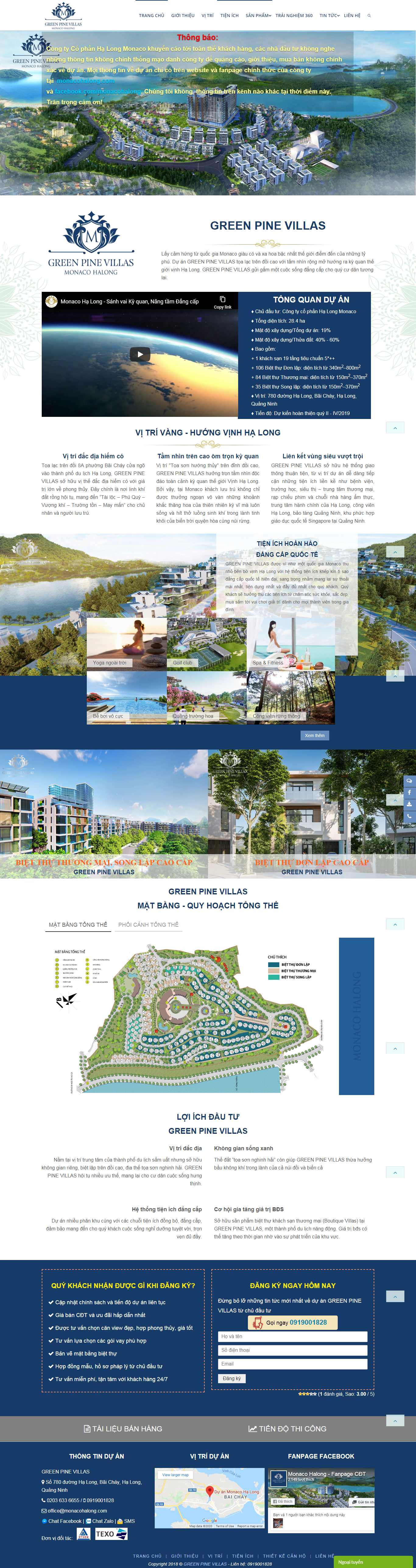 Thiết kế Web cao cấp monacohalong.com