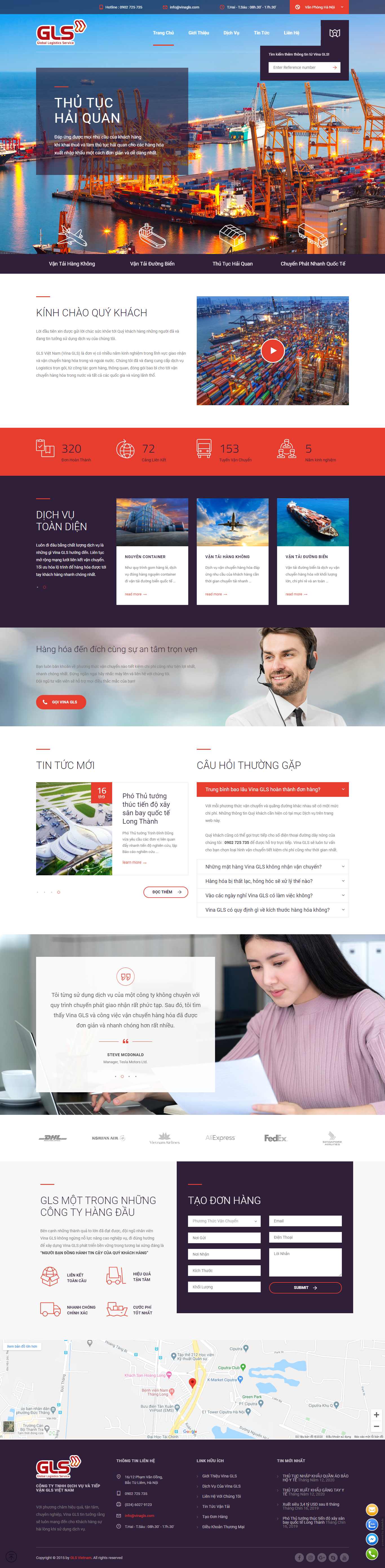 Thiết kế Web wordpress vinagls.com