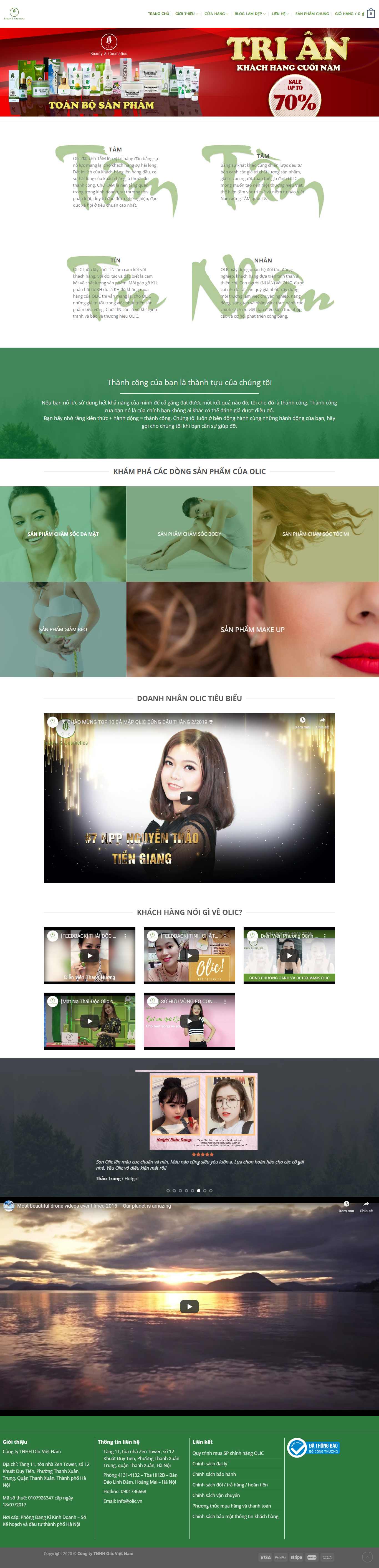 Thiết kế Web asp.net olic.vn