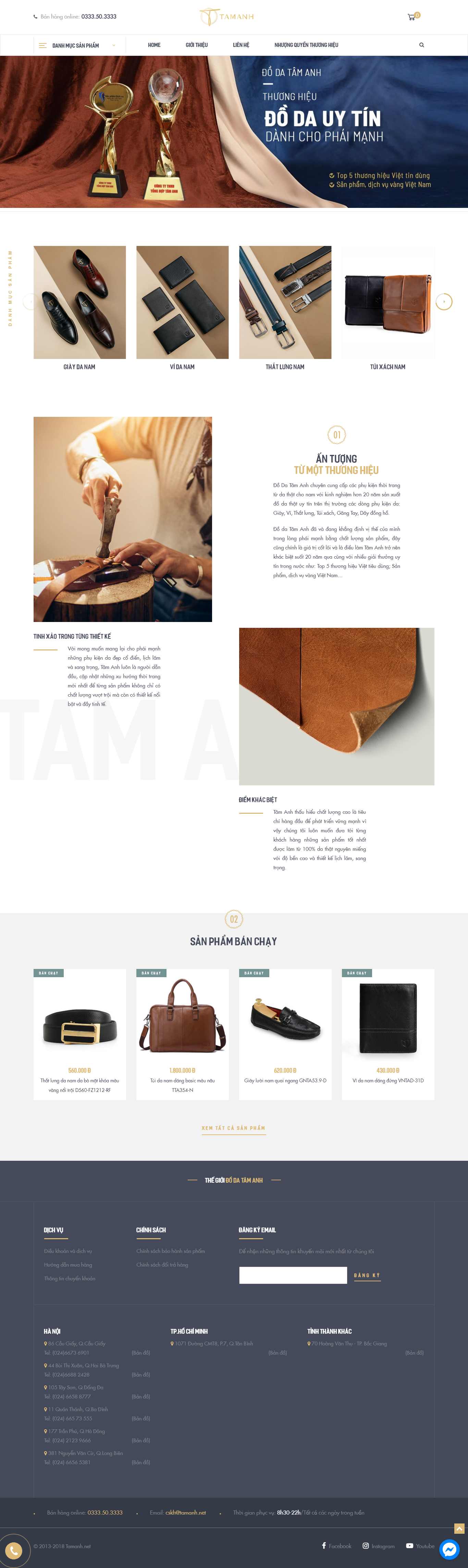 Thiết kế Web magento tamanh.net