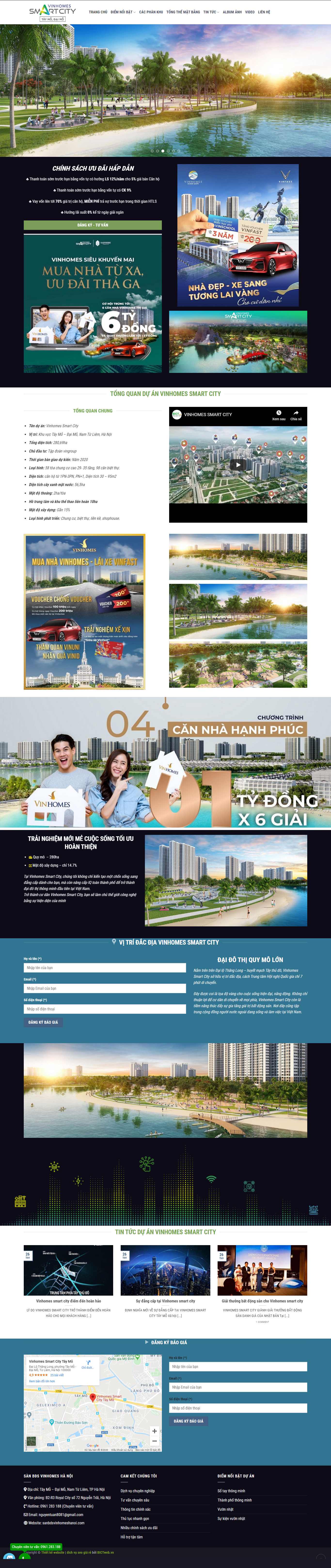 Thiết kế Web chất lượng sanbdsvinhomeshanoi.online