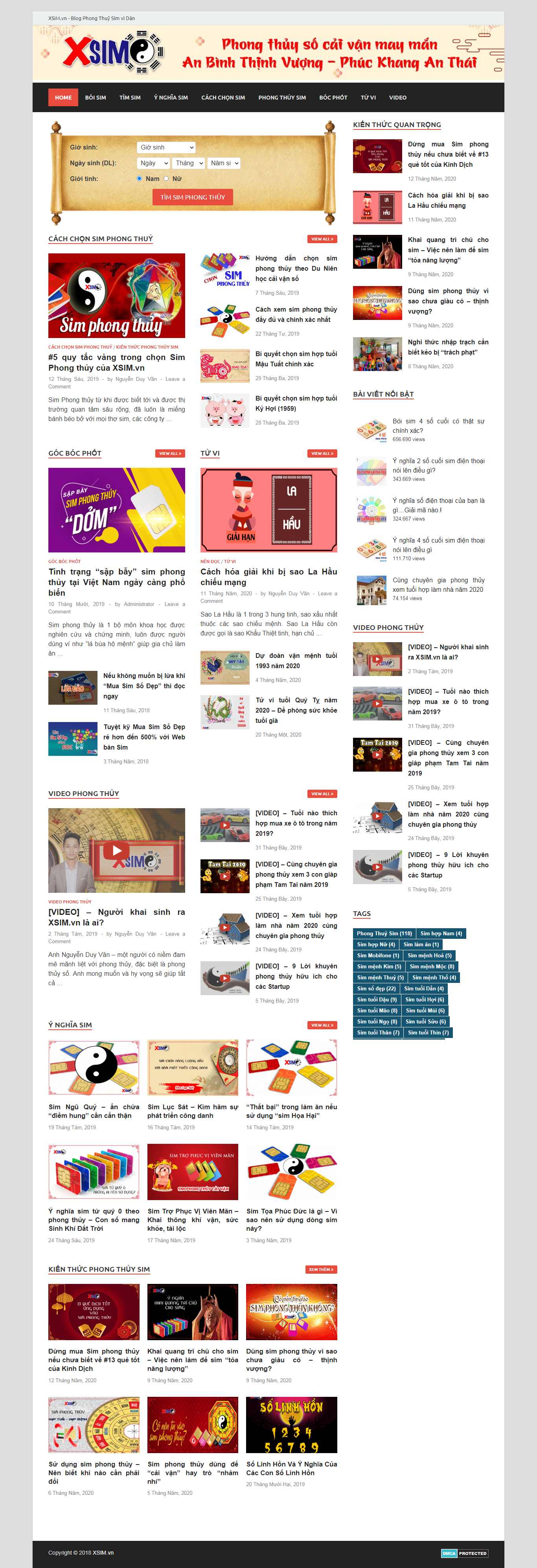 Thiết kế Web sim số xsim.vn