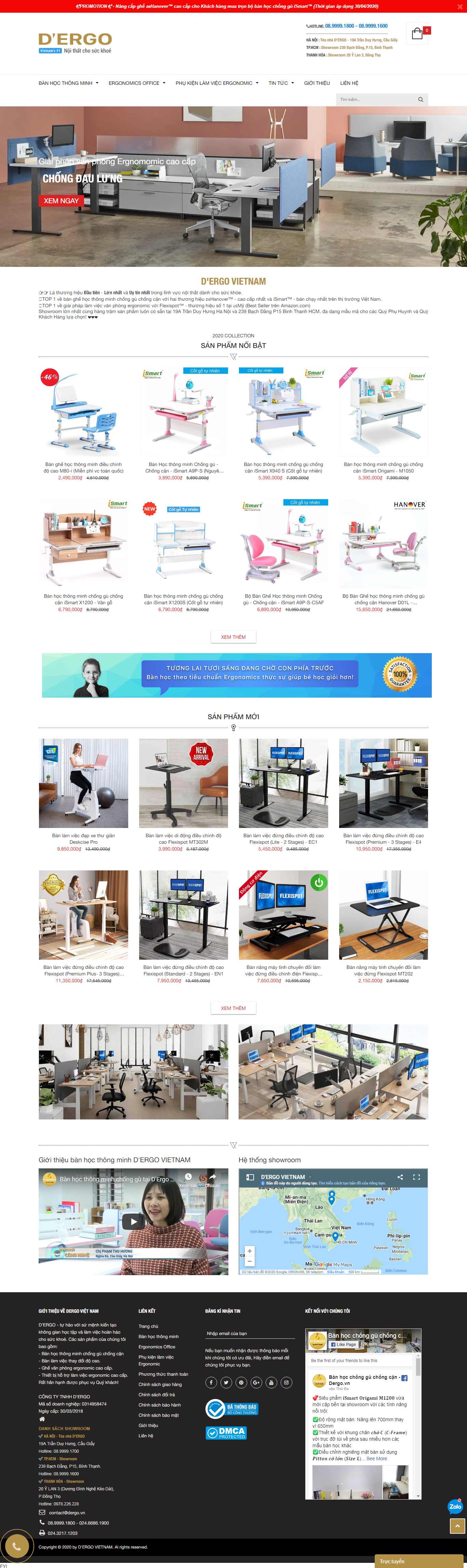 Thiết kế Web quận bắc từ liêm dergo.vn