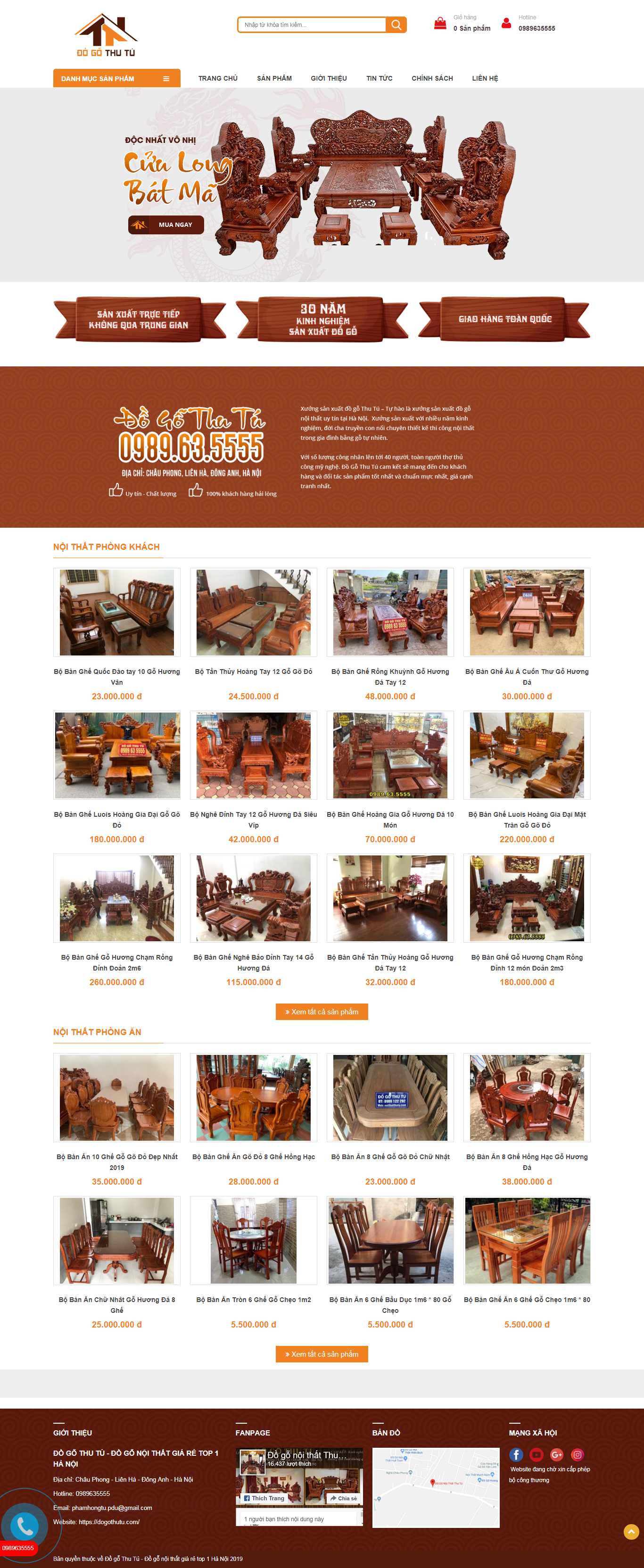 Thiết kế Web quận bắc từ liêm dogothutu.com