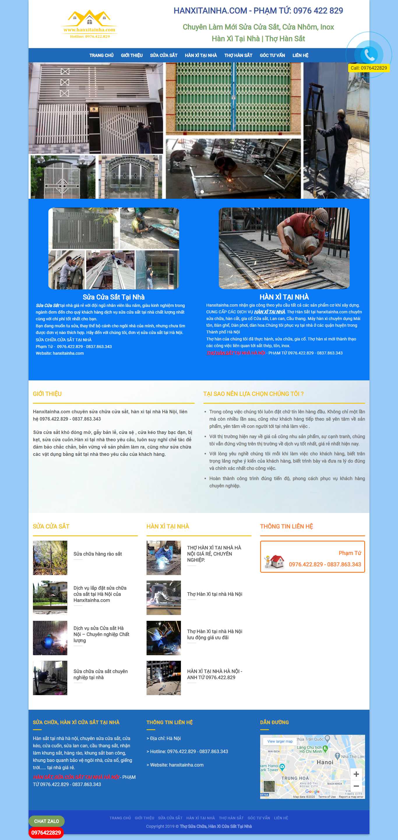 Thiết kế Web quận hà Đông hanxitainha.com