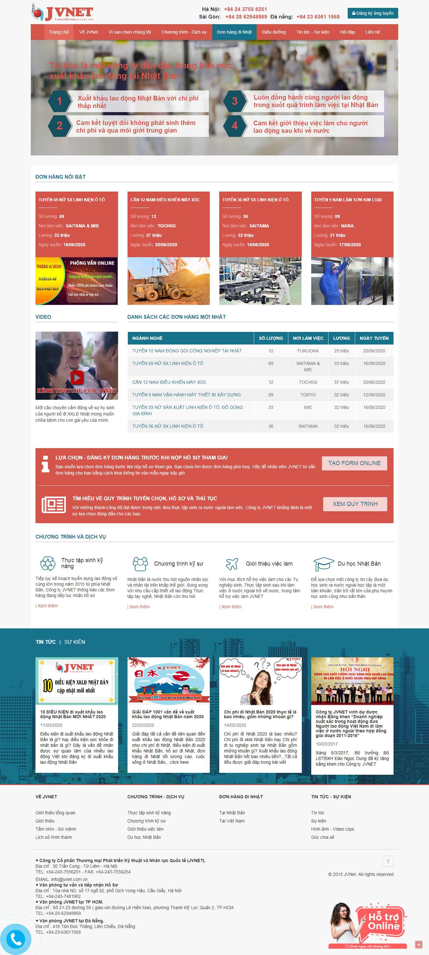 Thiết kế Web huyện phúc thọ jvnet.vn