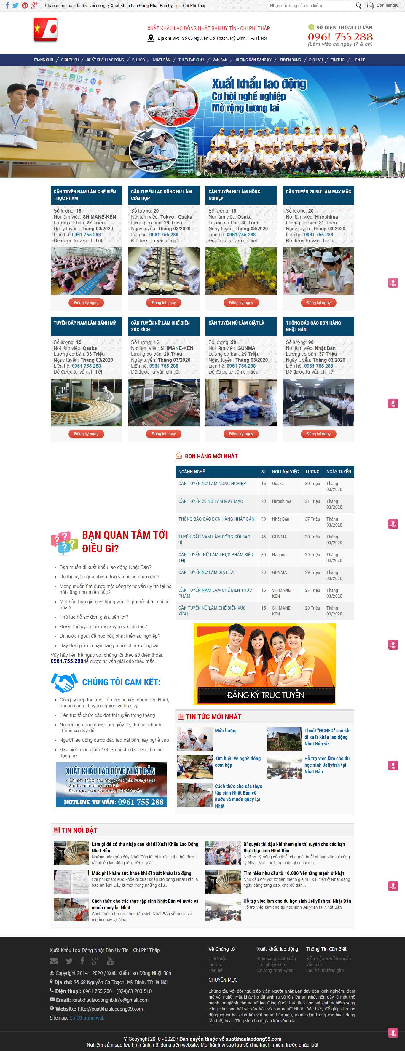 Thiết kế Web huyện phúc thọ xuatkhaulaodong99.com