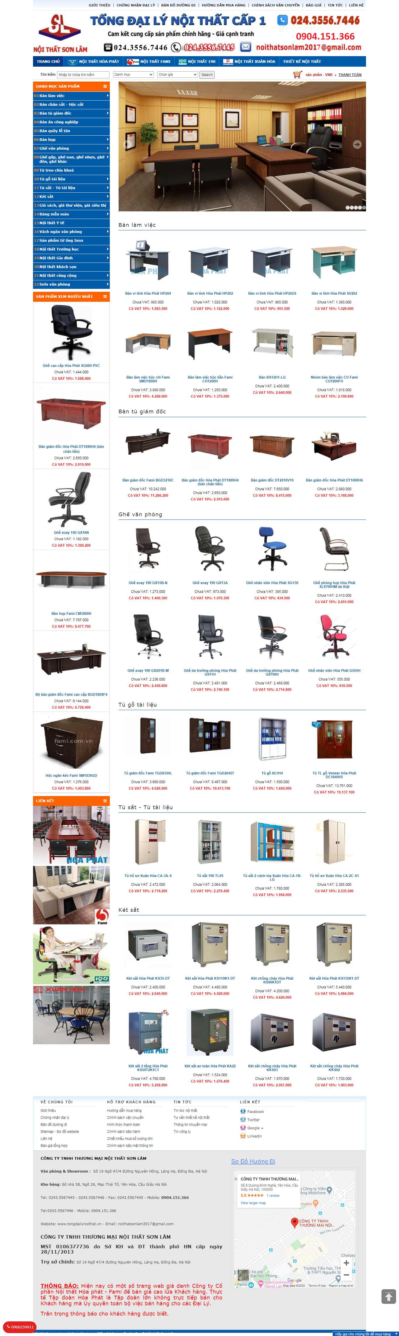 Thiết kế Web huyện quốc oai tongdailynoithat.vn