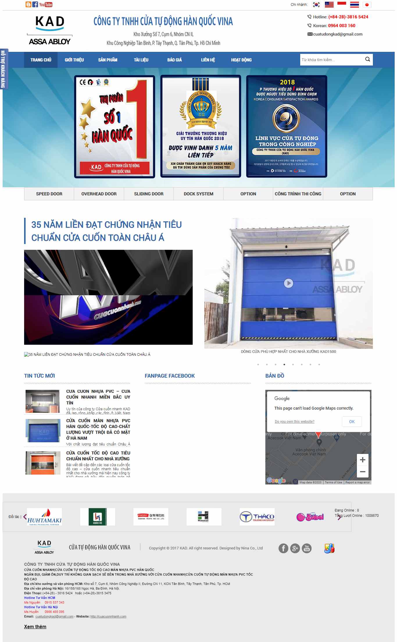 Thiết kế Web huyện phú xuyên cuacuonnhanh.com