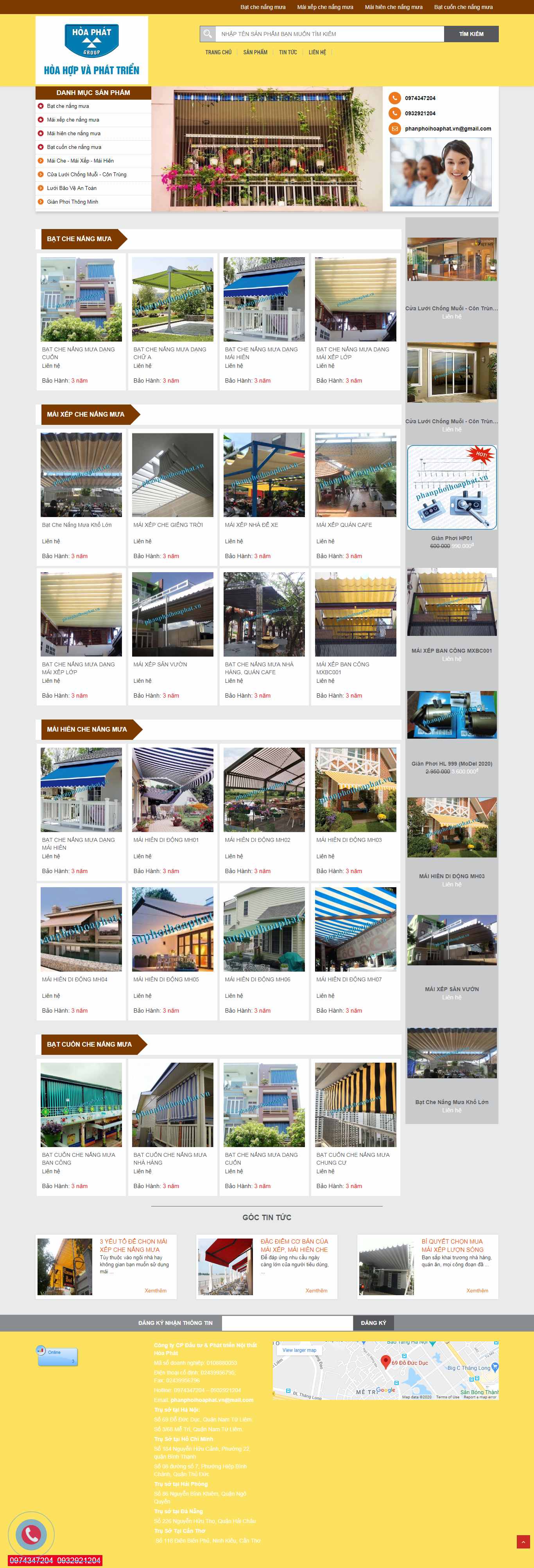 Thiết kế Web huyện mỹ Đức phanphoihoaphat.vn