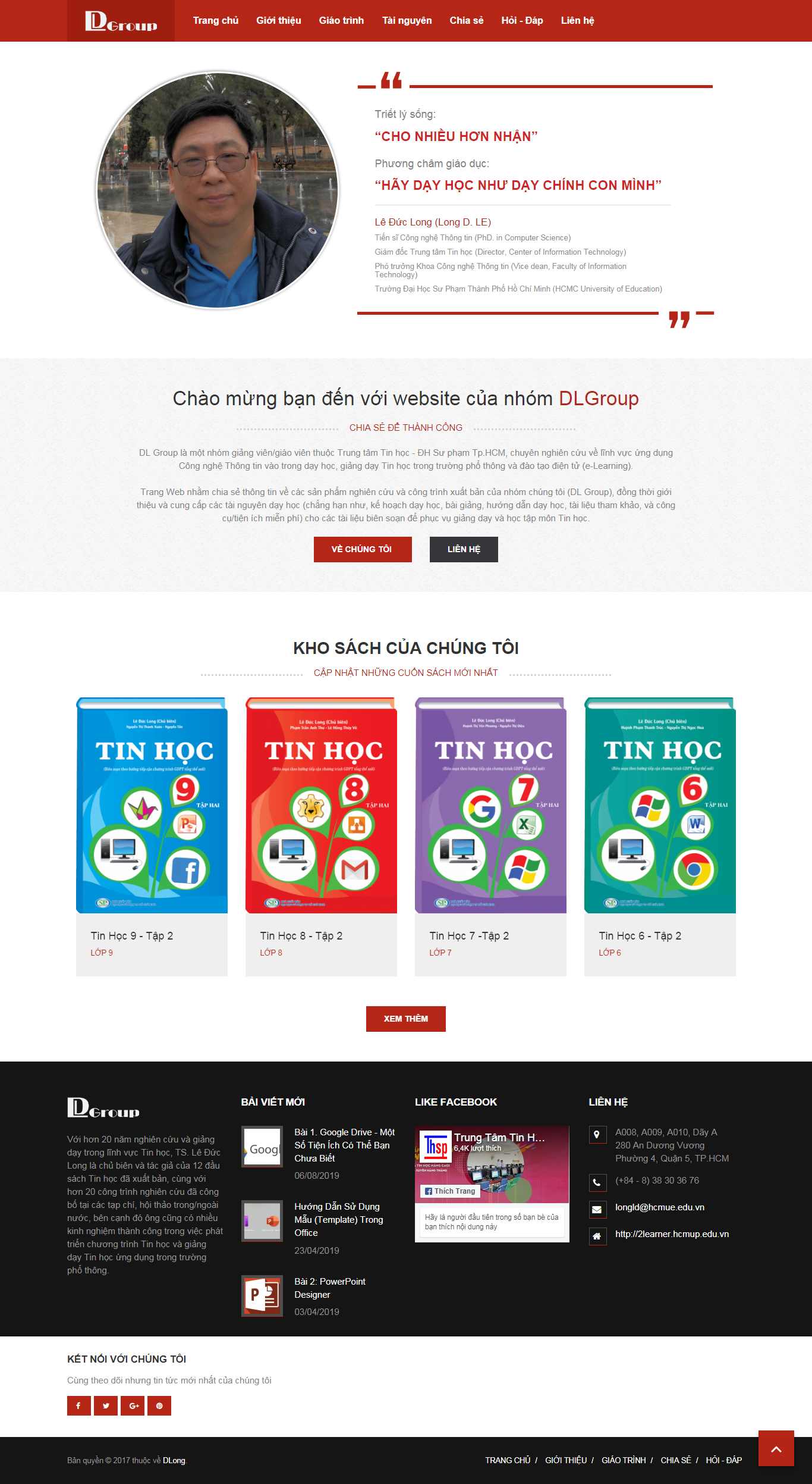 Thiết kế Web tập đánh máy 2learner.hcmup.edu.vn