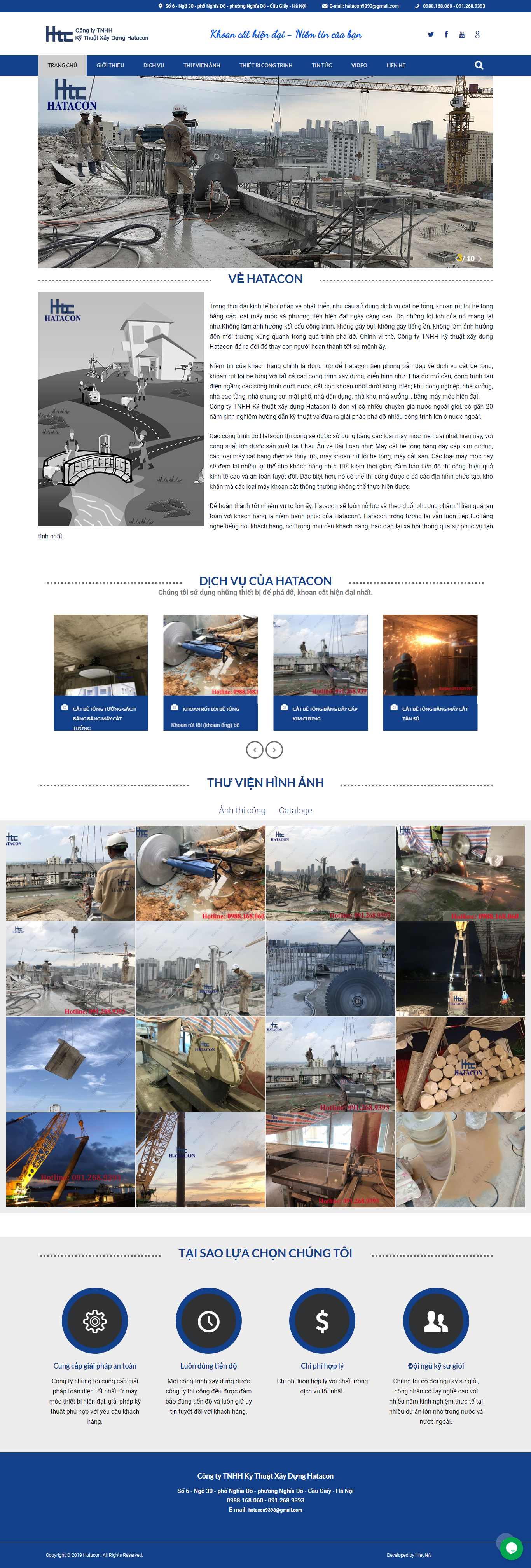 Thiết kế Web cao bằng hatacon.vn