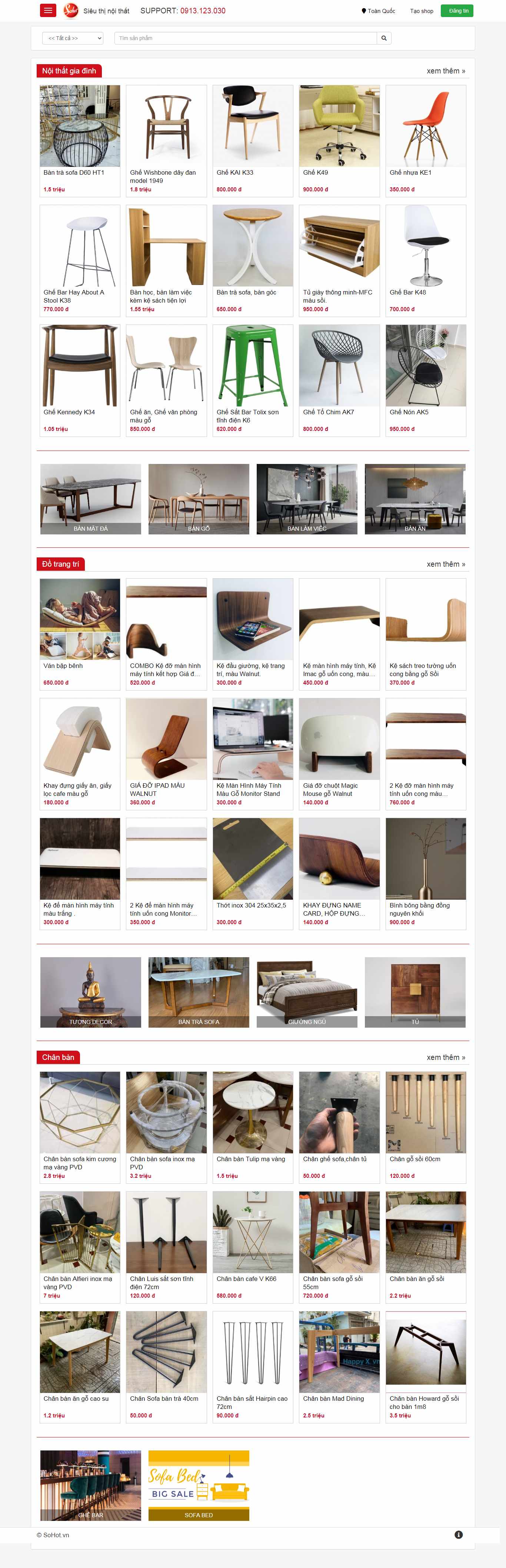 Thiết kế Web đấu giá sohot.vn