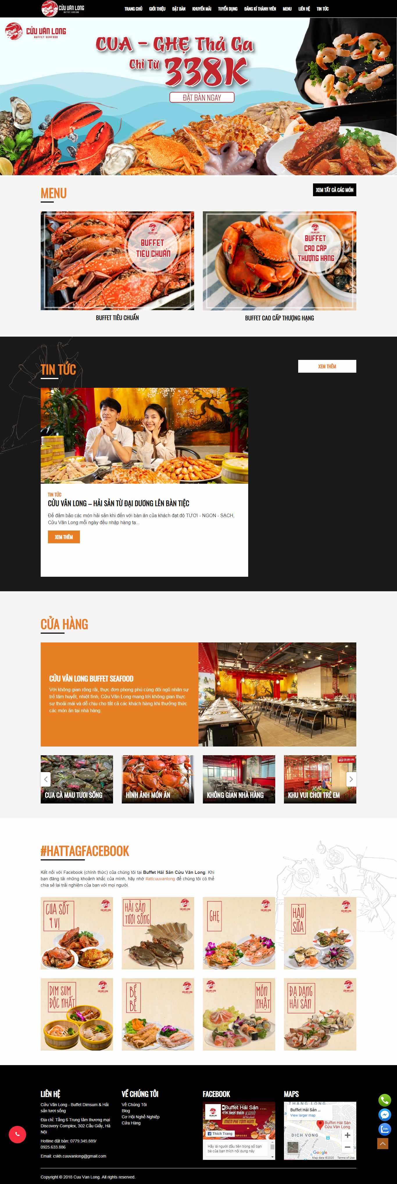 Thiết kế Web thành phố hồ chí minh cuuvanlong.com